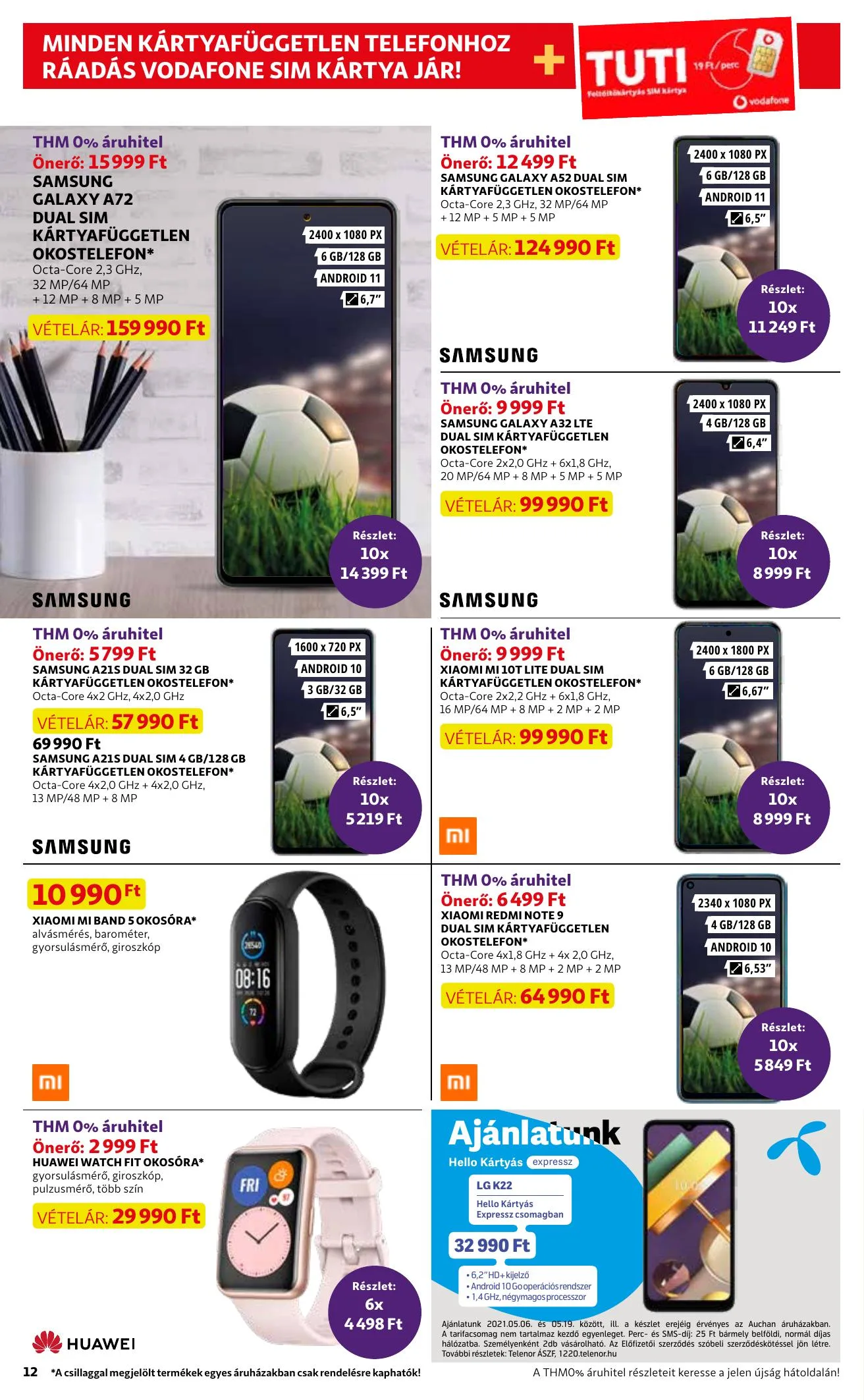 Auchan akciós újság Muszaki 05.06–05.19 – 12. oldal
