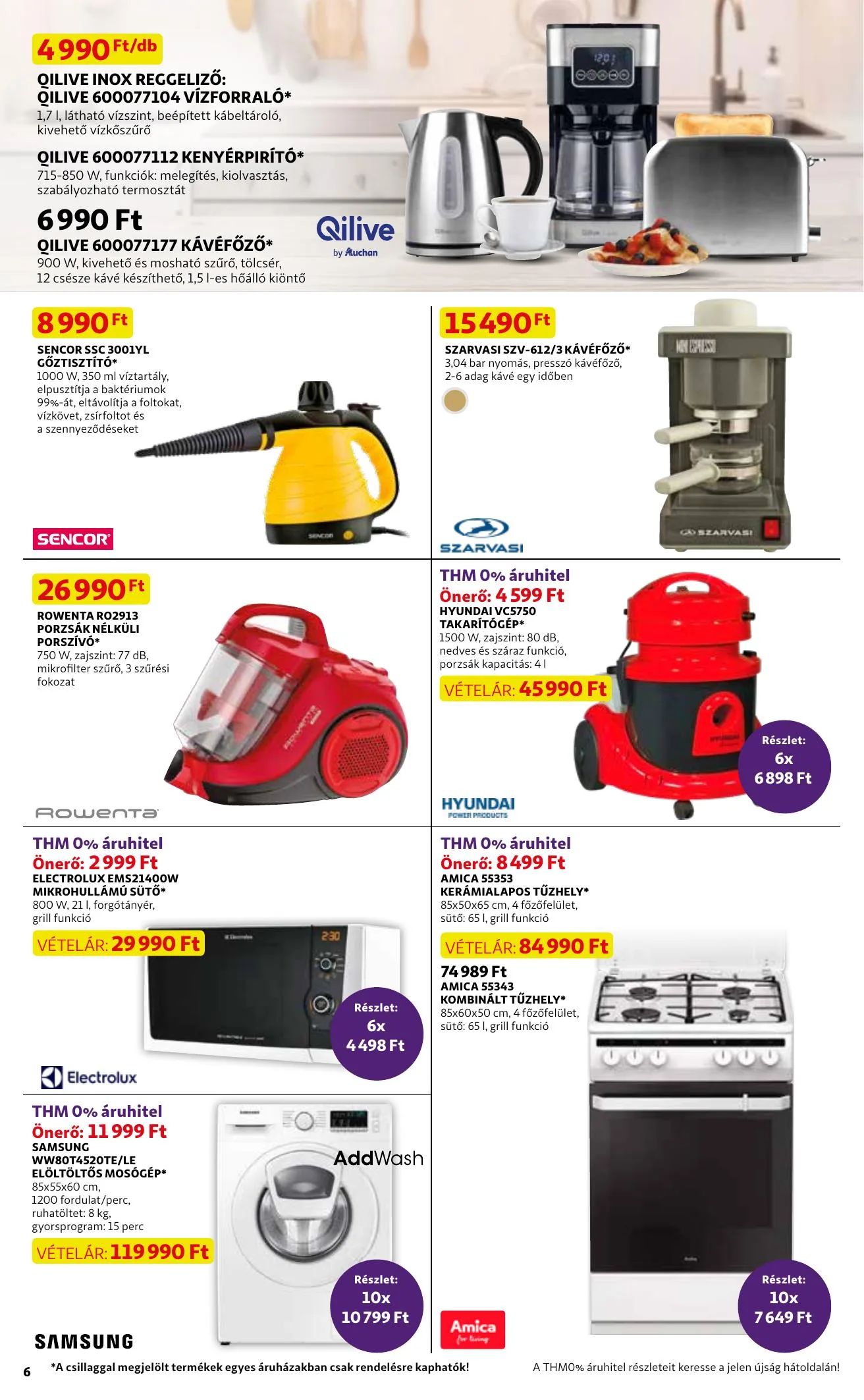 Auchan akciós újság Muszaki 05.06–05.19 – 6. oldal