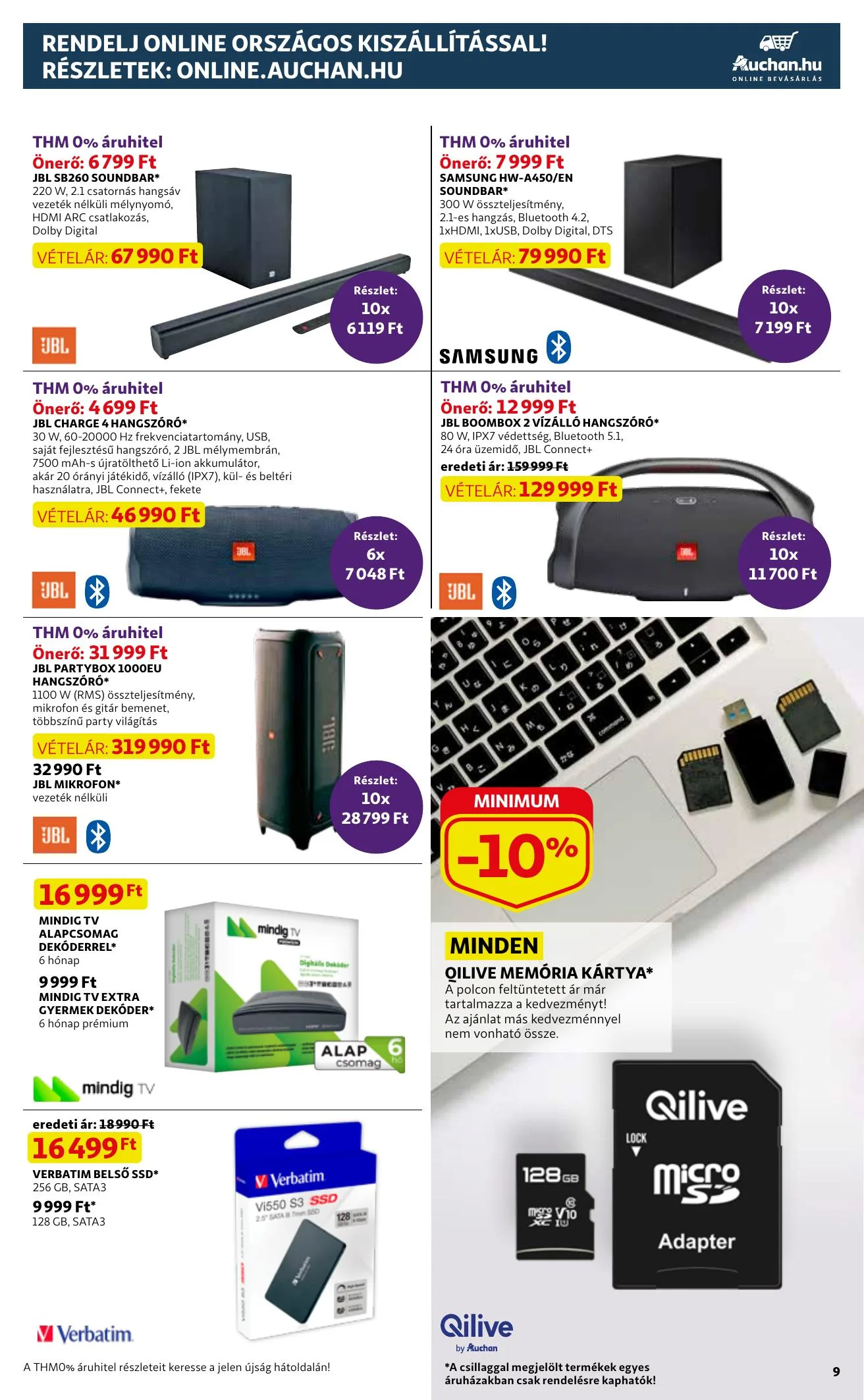 Auchan akciós újság Muszaki 05.06–05.19 – 9. oldal