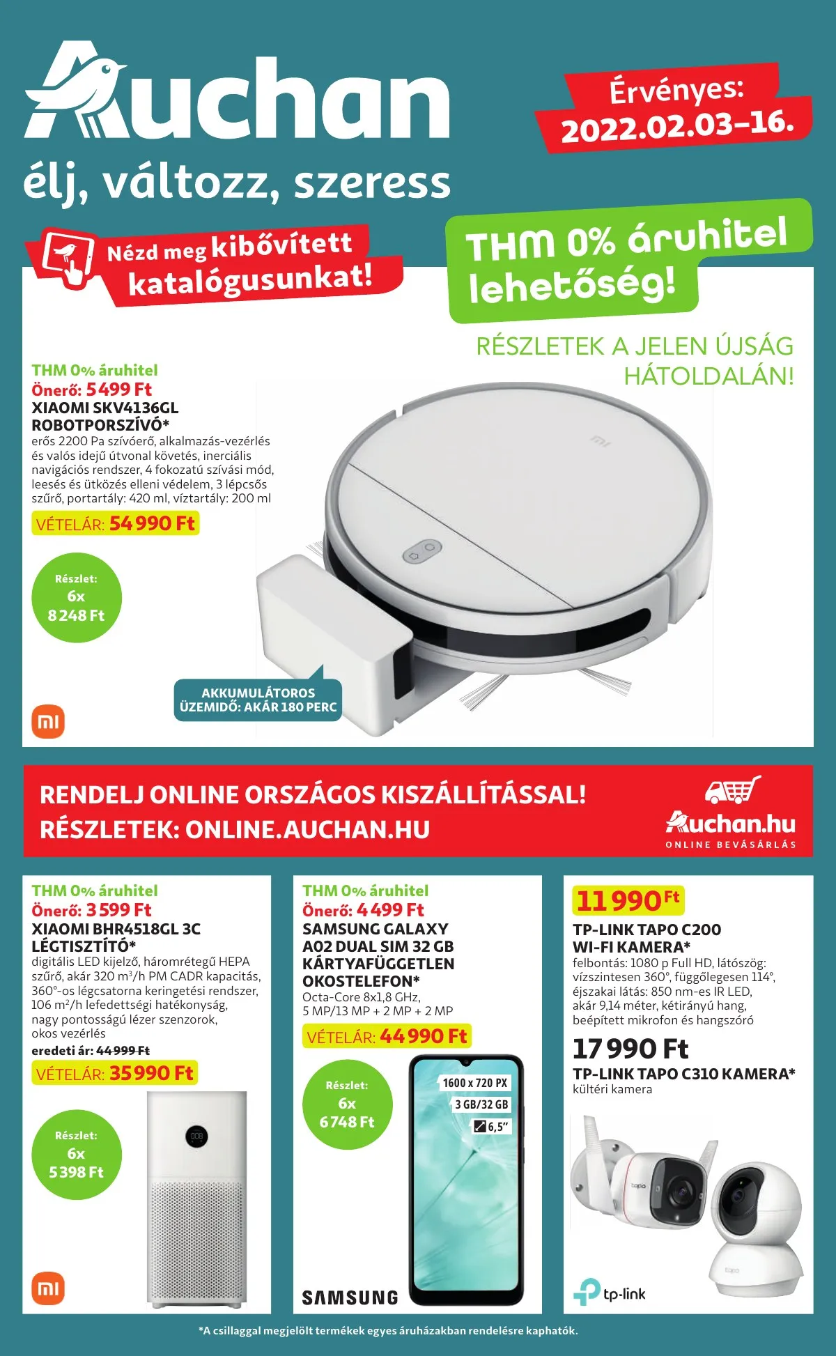 Auchan akciós újság Muszaki 02.03–02.16