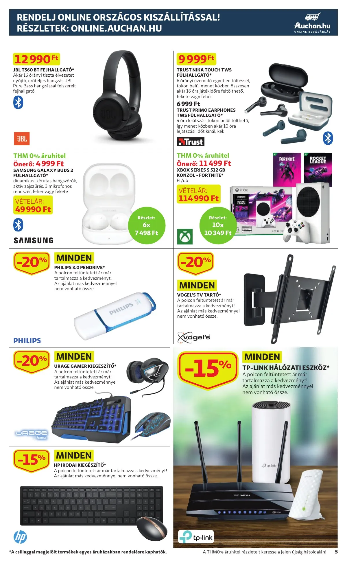 Auchan akciós újság Muszaki 02.03–02.16 – 5. oldal