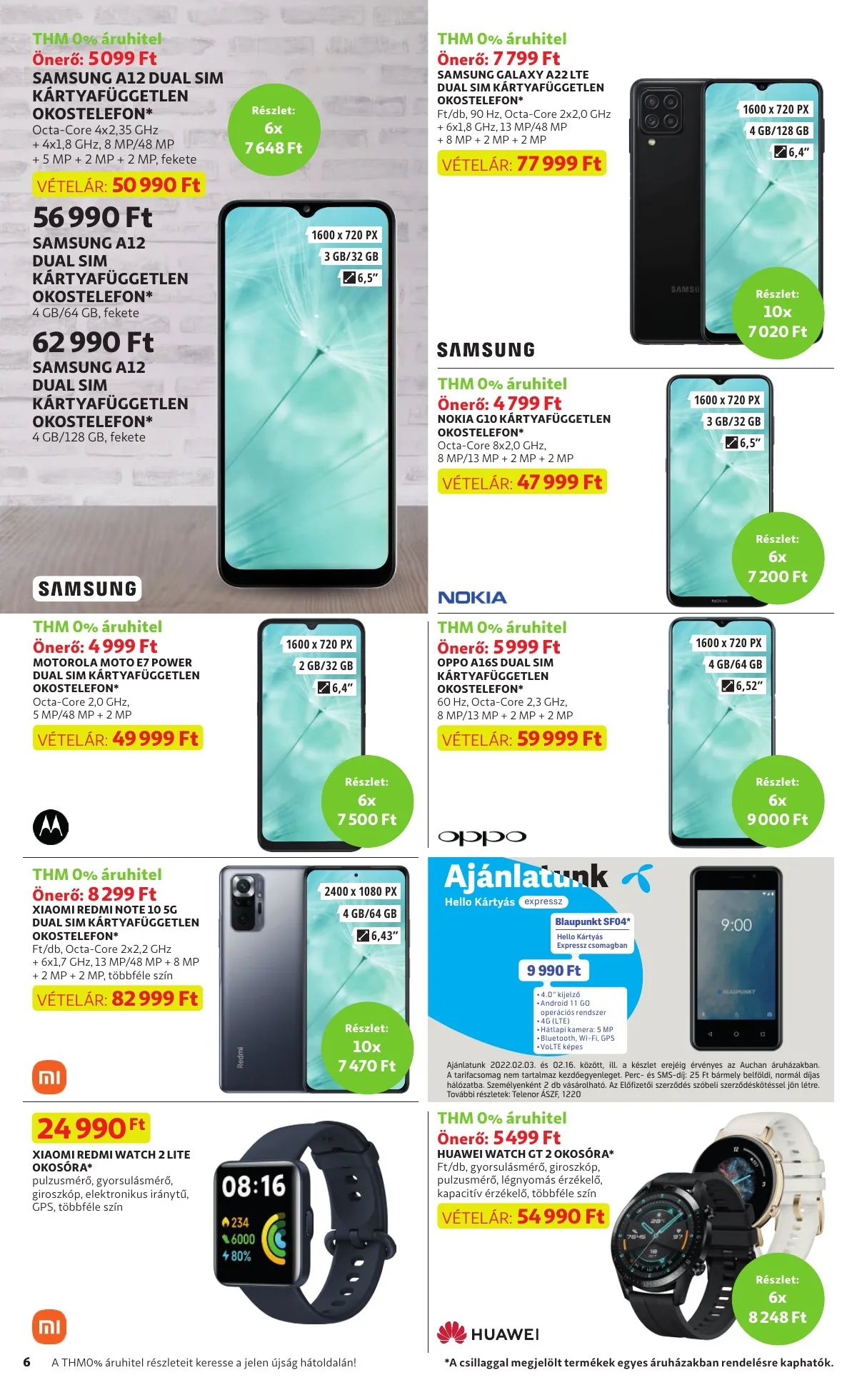 Auchan akciós újság Muszaki 02.03–02.16 – 6. oldal
