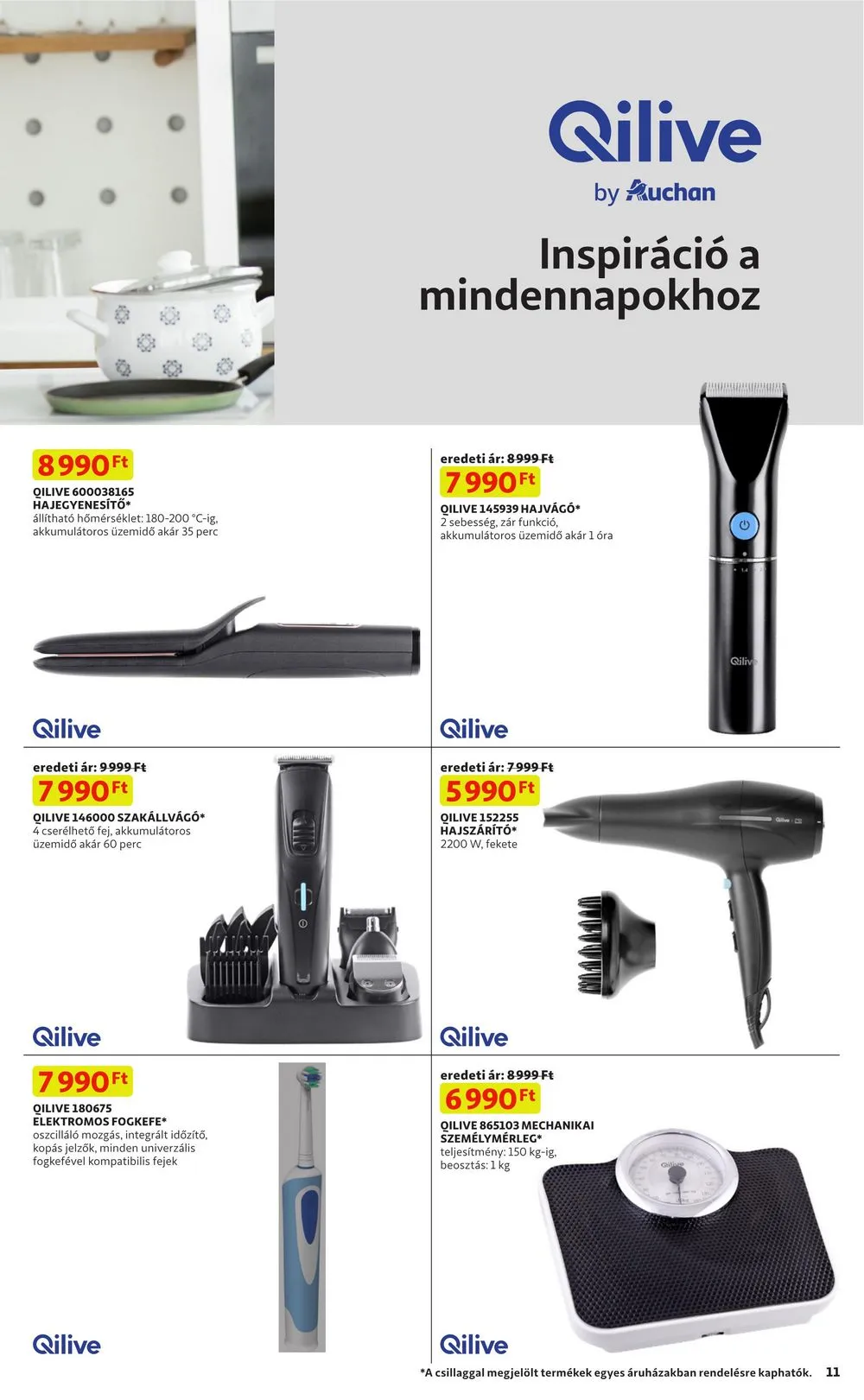 Auchan akciós újság Muszaki 02.02–02.15 – 11. oldal
