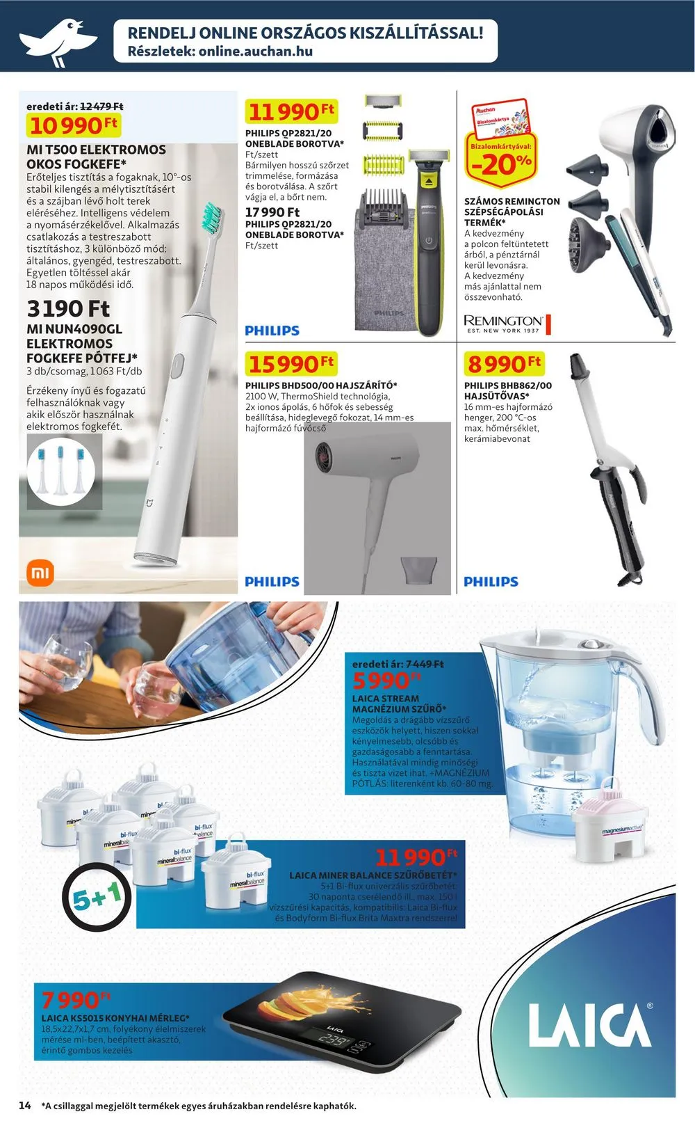 Auchan akciós újság Muszaki 02.02–02.15 – 14. oldal