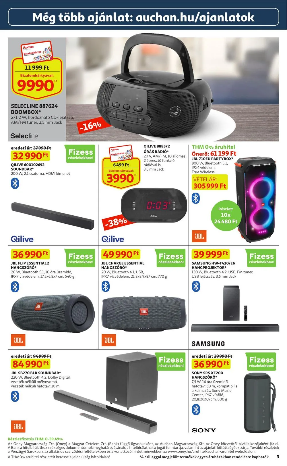 Auchan akciós újság Muszaki 02.02–02.15 – 3. oldal