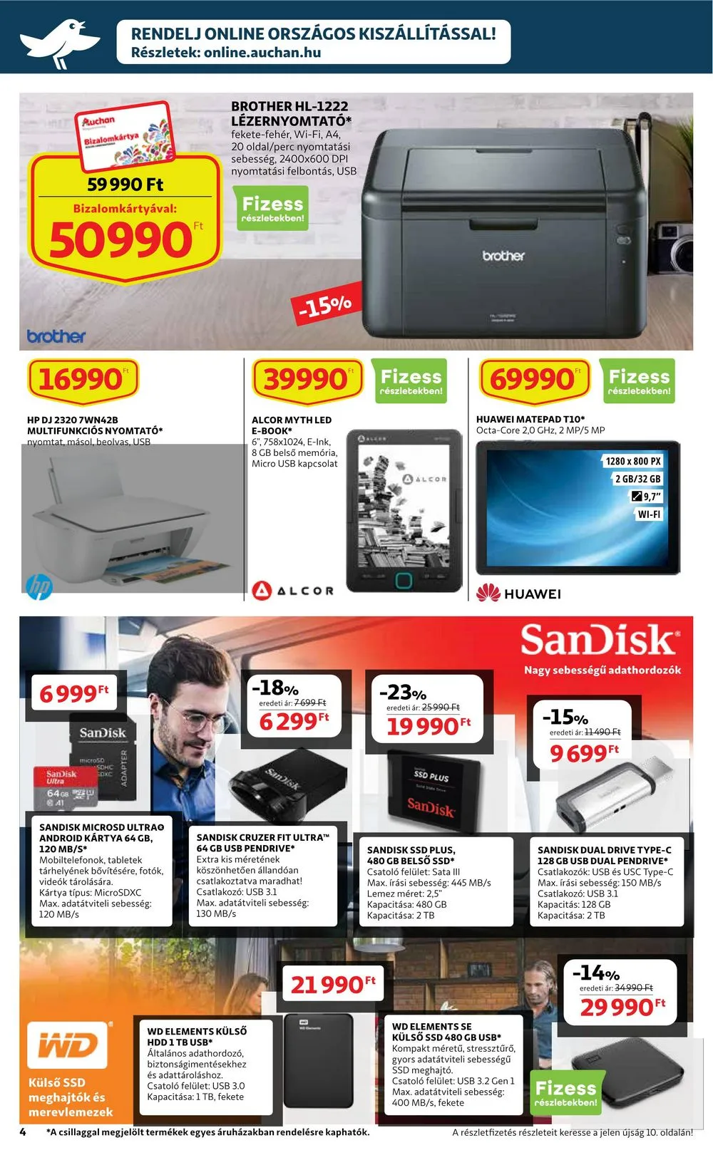 Auchan akciós újság Muszaki 03.02–03.15 – 4. oldal