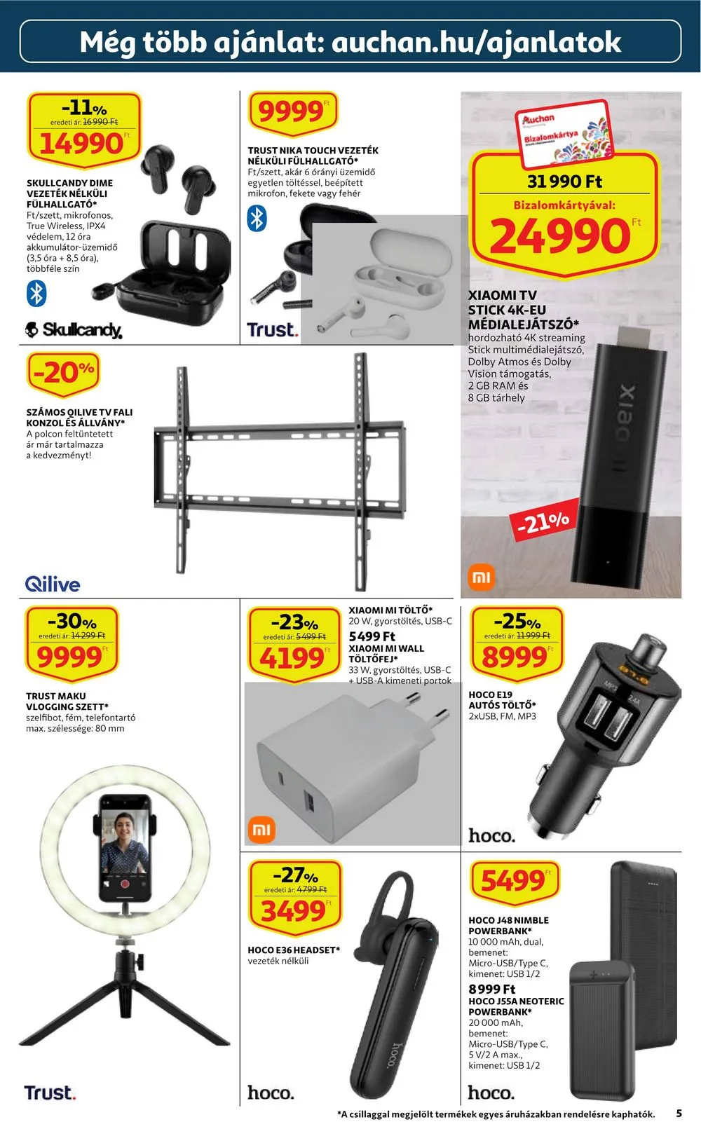 Auchan akciós újság Muszaki 03.02–03.15 – 5. oldal