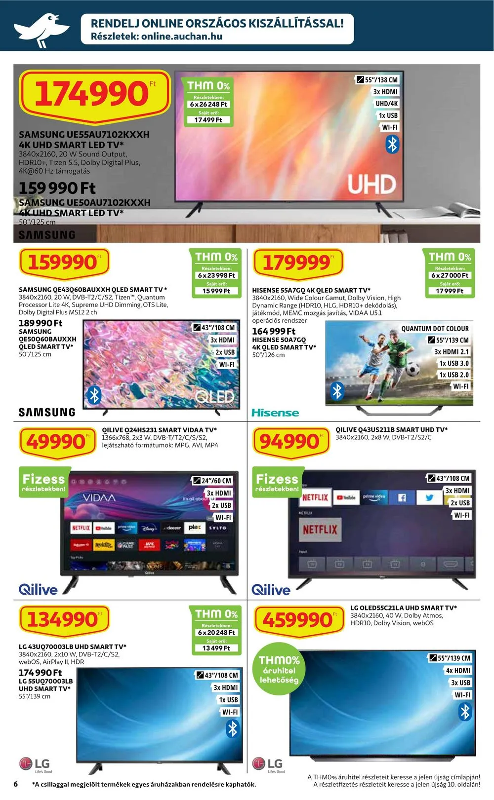 Auchan akciós újság Muszaki 03.02–03.15 – 6. oldal
