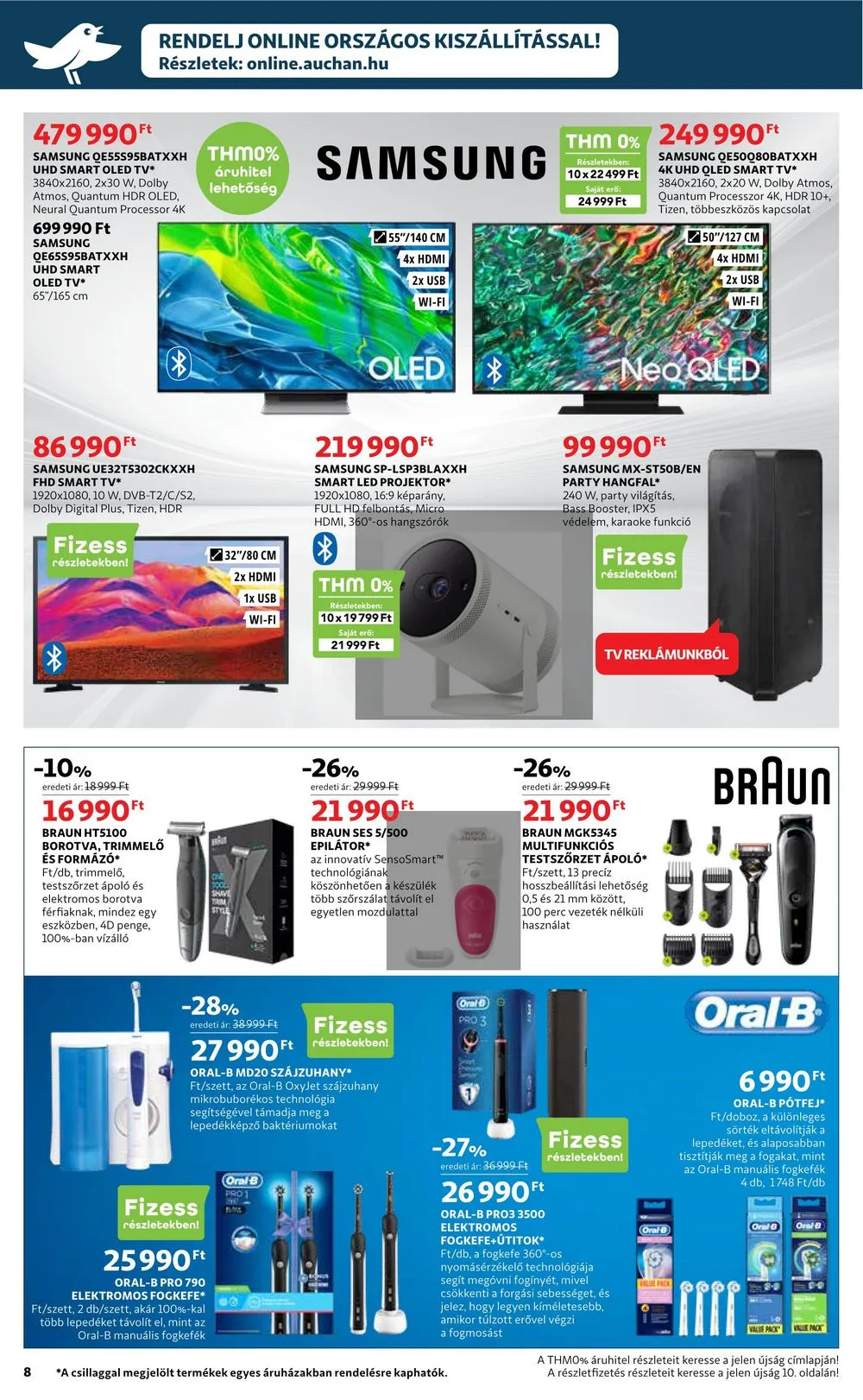 Auchan akciós újság Muszaki 03.02–03.15 – 8. oldal