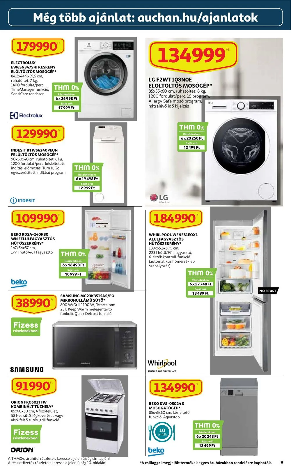 Auchan akciós újság Muszaki 03.02–03.15 – 9. oldal