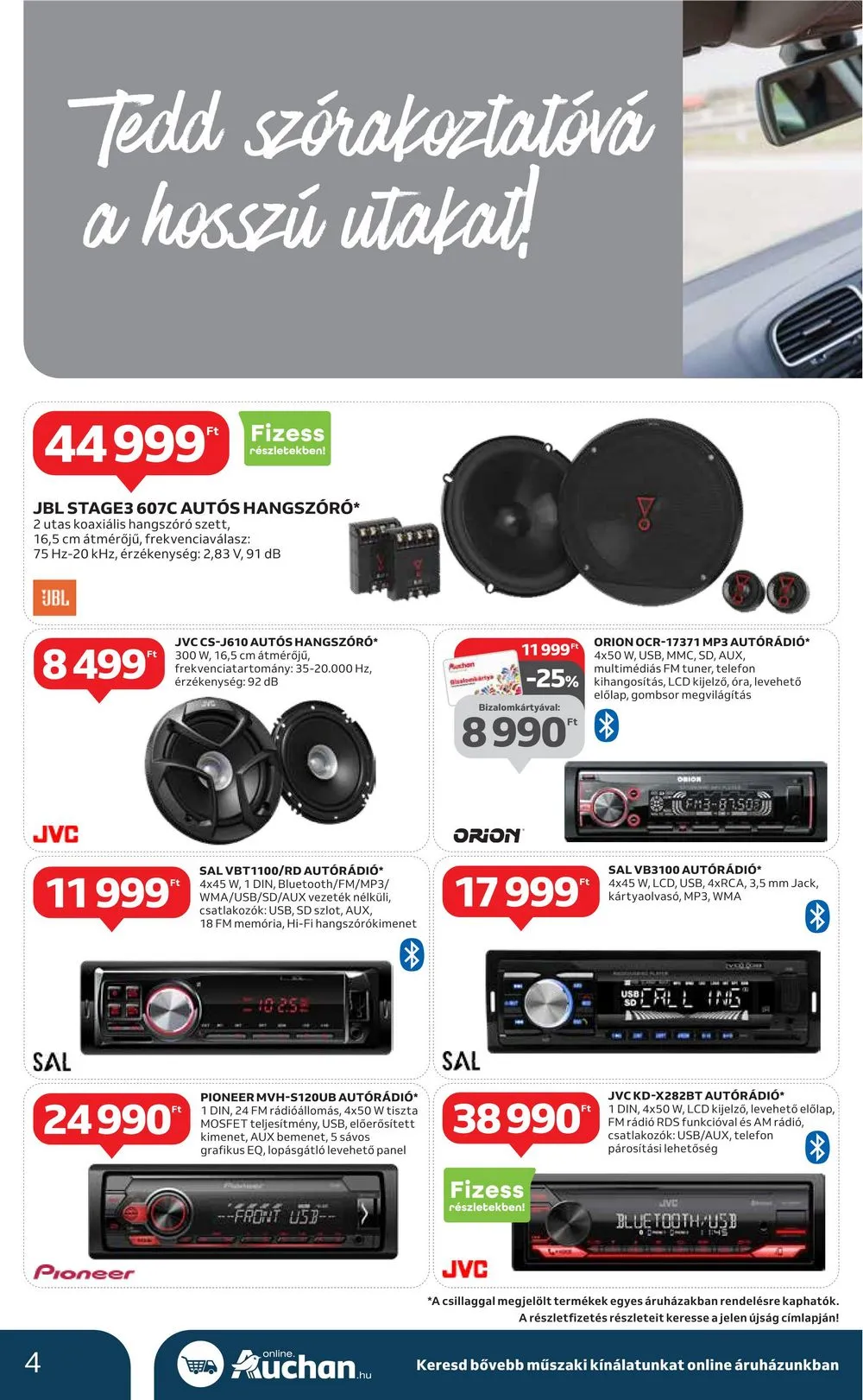 Auchan akciós újság Muszaki 06.01–06.14 – 4. oldal