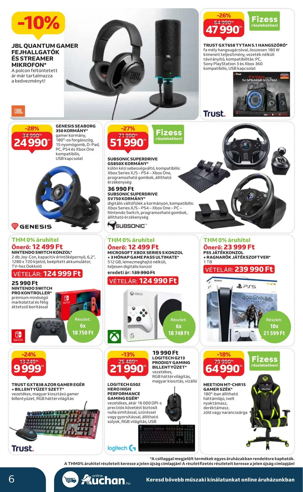 Auchan akciós újság Muszaki 06.01–06.14 – 6. oldal