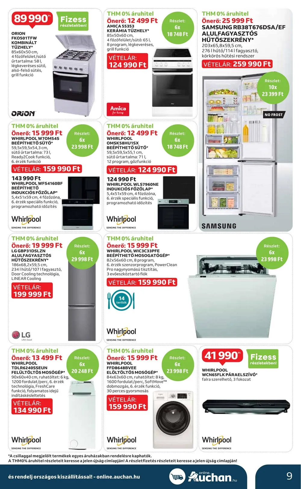 Auchan akciós újság Muszaki 06.01–06.14 – 9. oldal