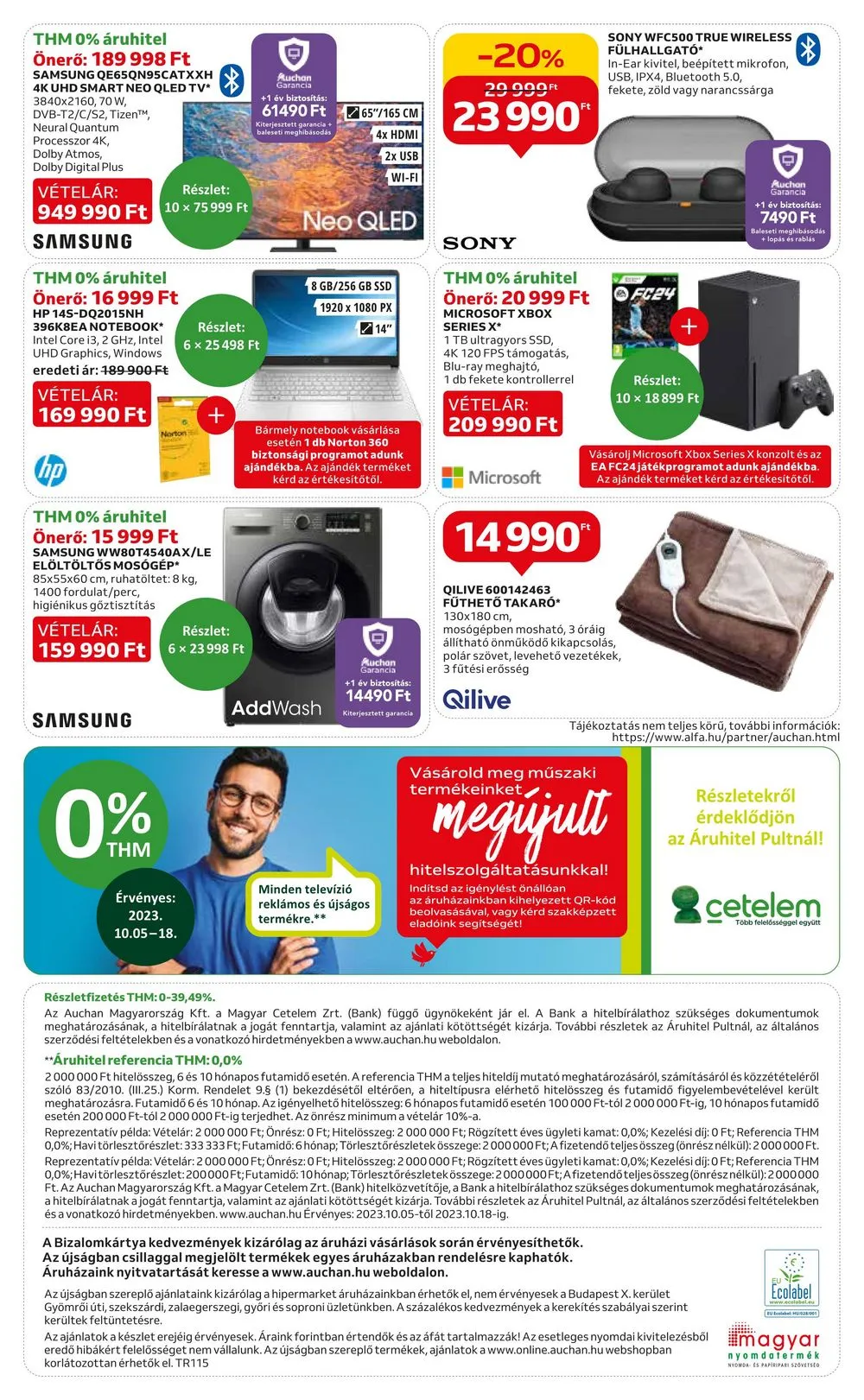 Auchan akciós újság Muszaki 10.05–10.18 – 12. oldal