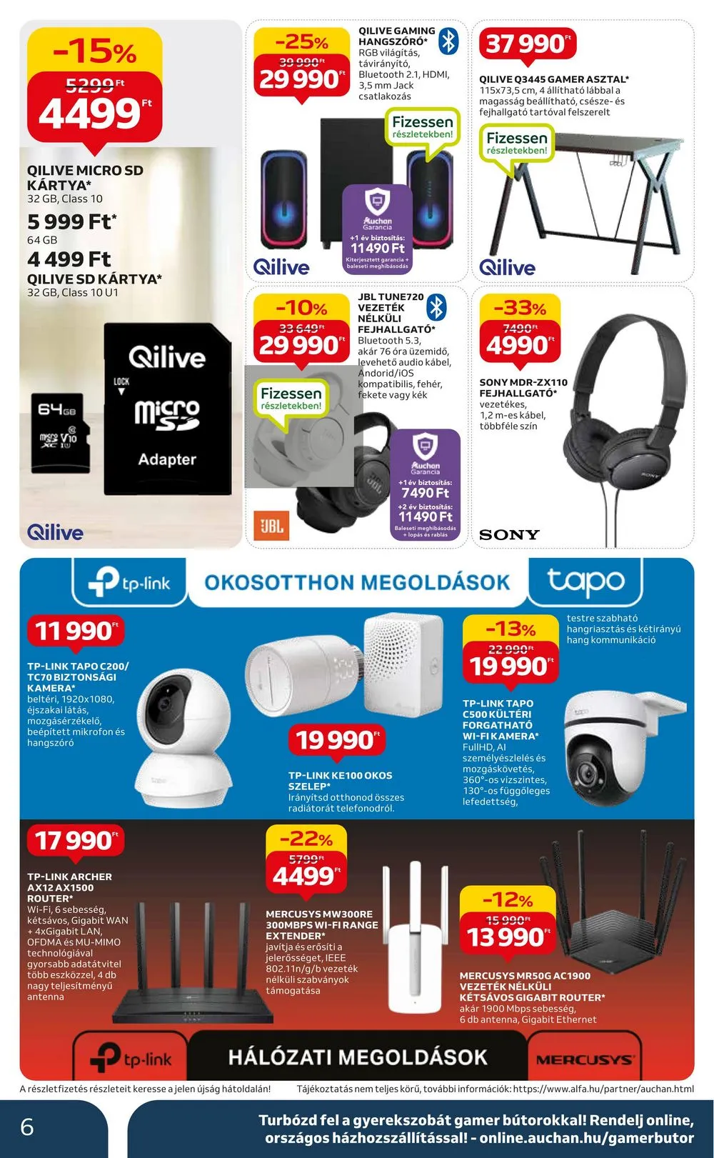 Auchan akciós újság Muszaki 10.05–10.18 – 6. oldal