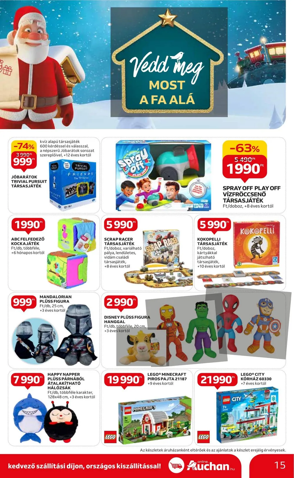 Auchan akciós újság Nemzetkozi konyha 09.28–10.11 – 15. oldal