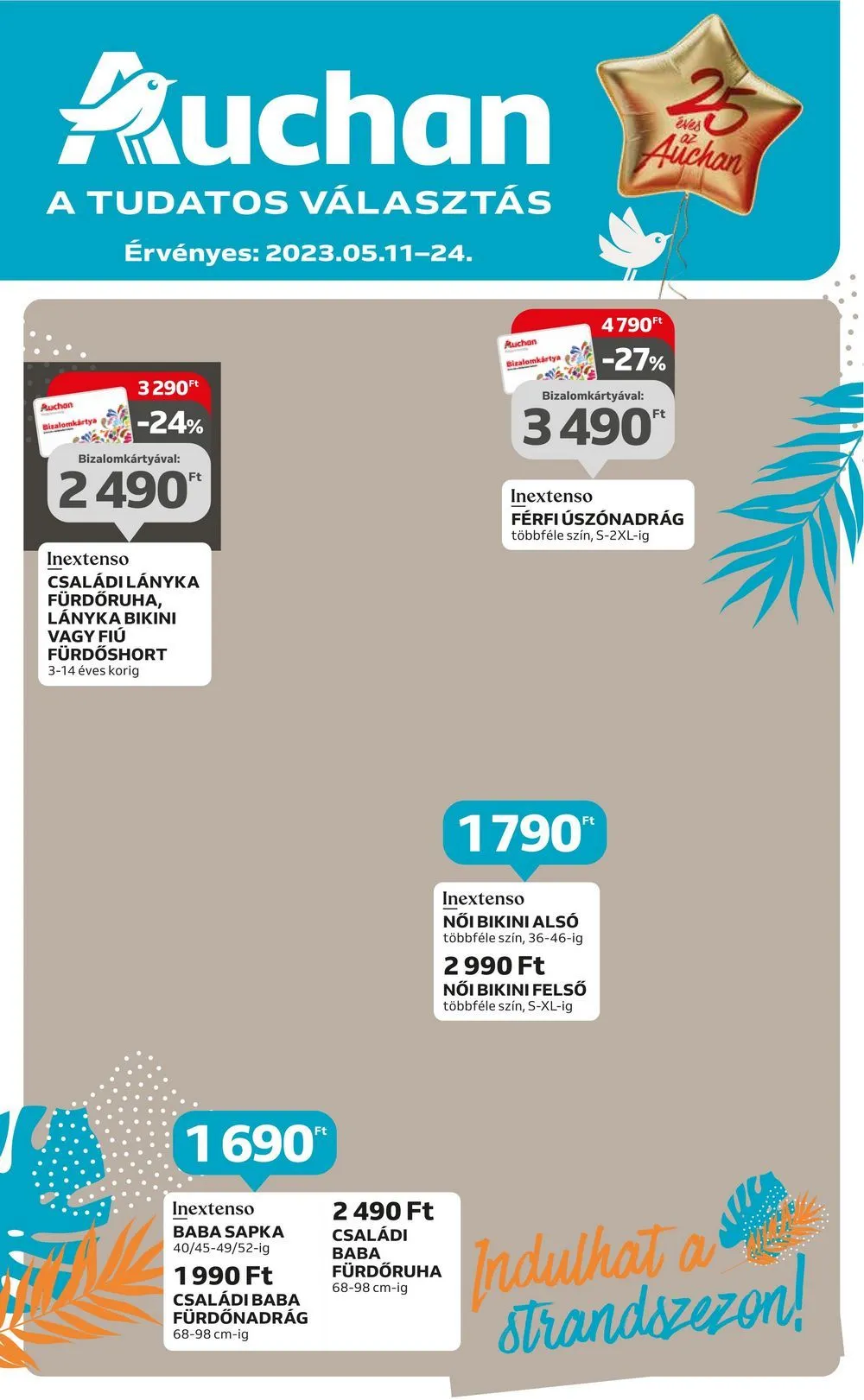 Auchan akciós újság Nyar 05.11–05.24