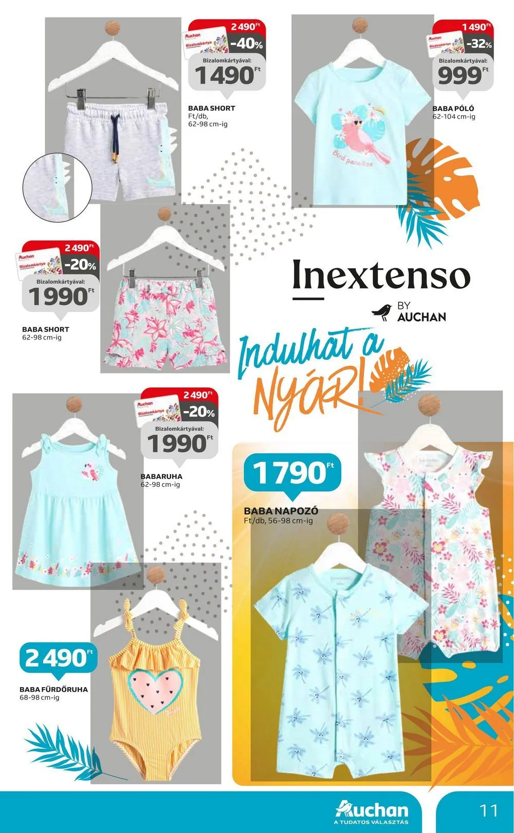 Auchan akciós újság Nyar 05.11–05.24 – 11. oldal