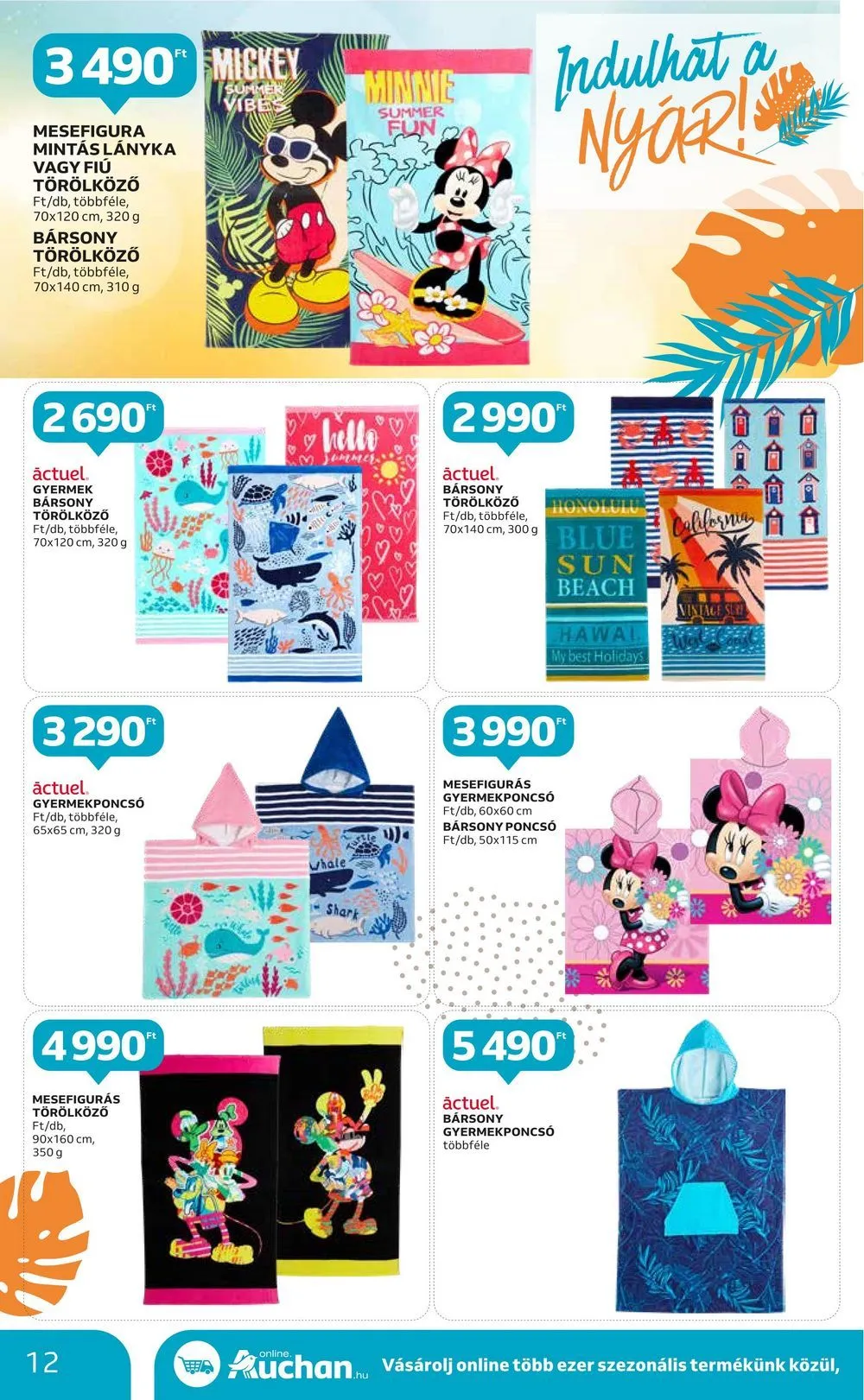 Auchan akciós újság Nyar 05.11–05.24 – 12. oldal