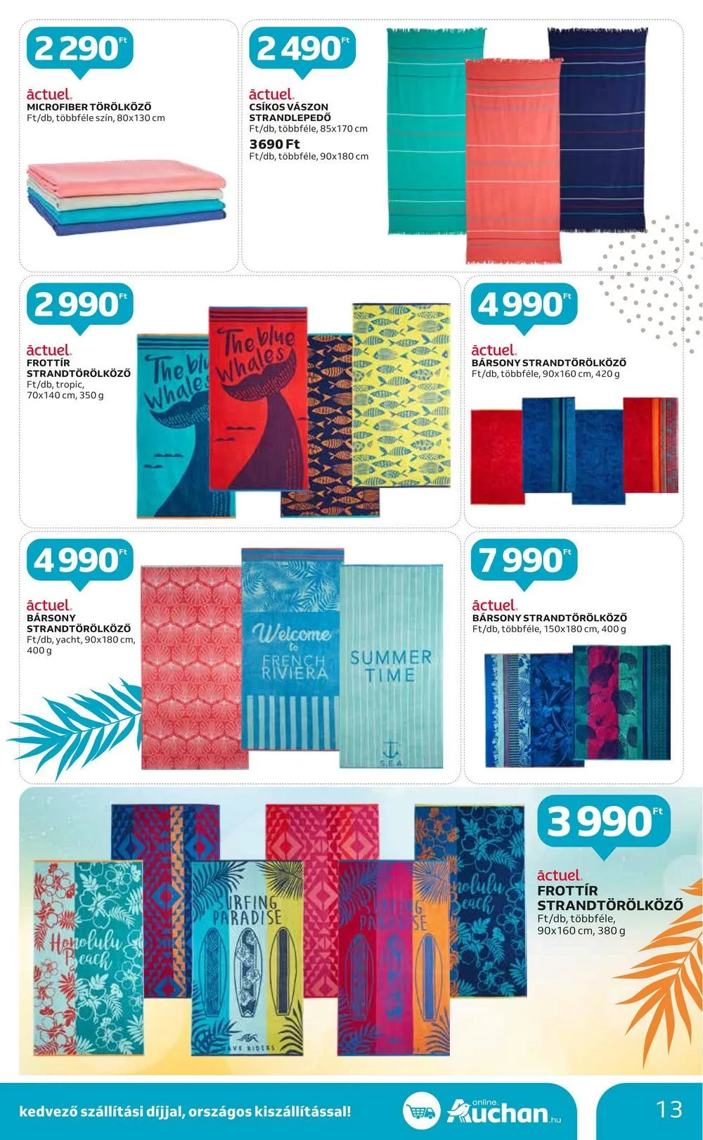 Auchan akciós újság Nyar 05.11–05.24 – 13. oldal
