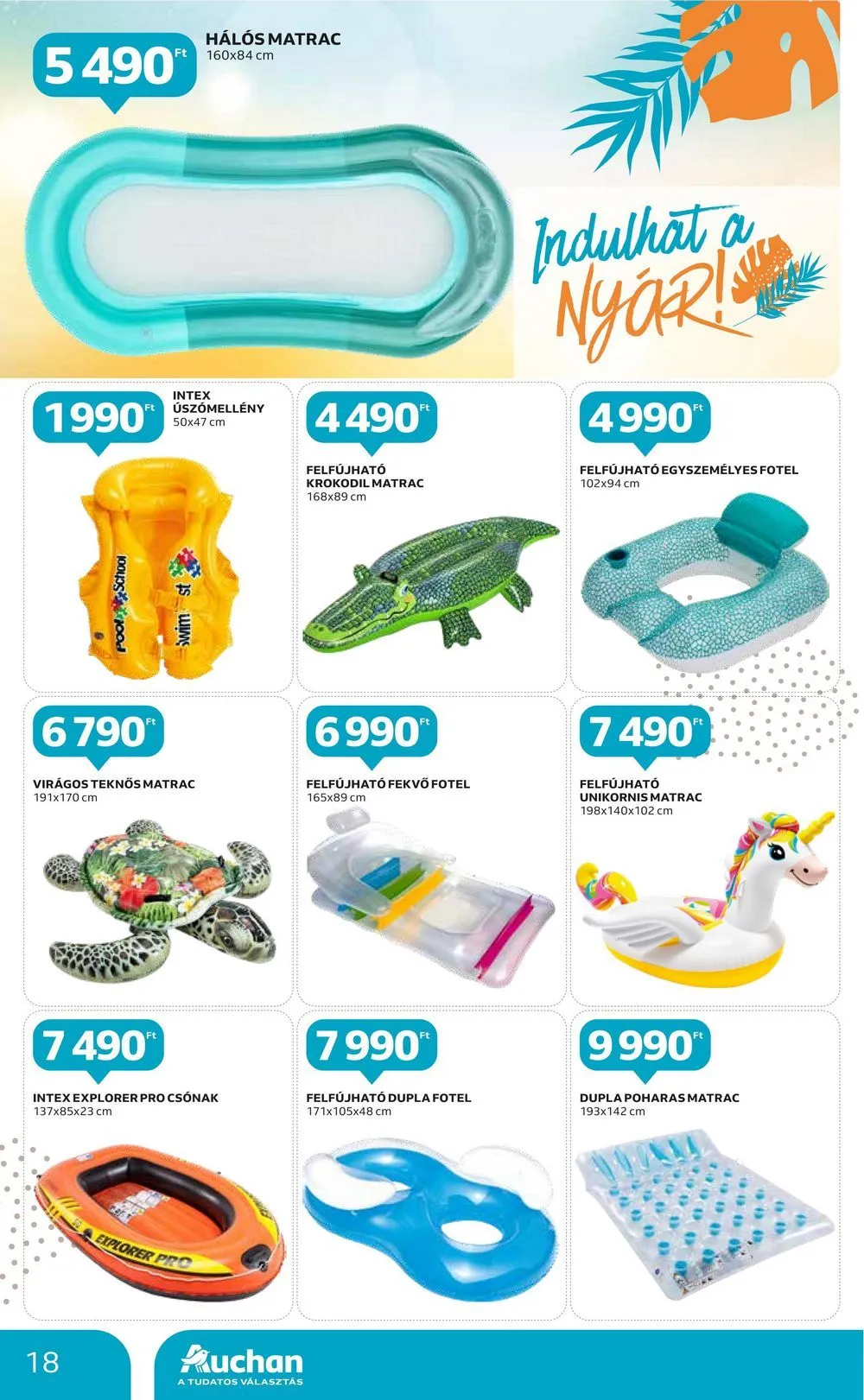 Auchan akciós újság Nyar 05.11–05.24 – 18. oldal