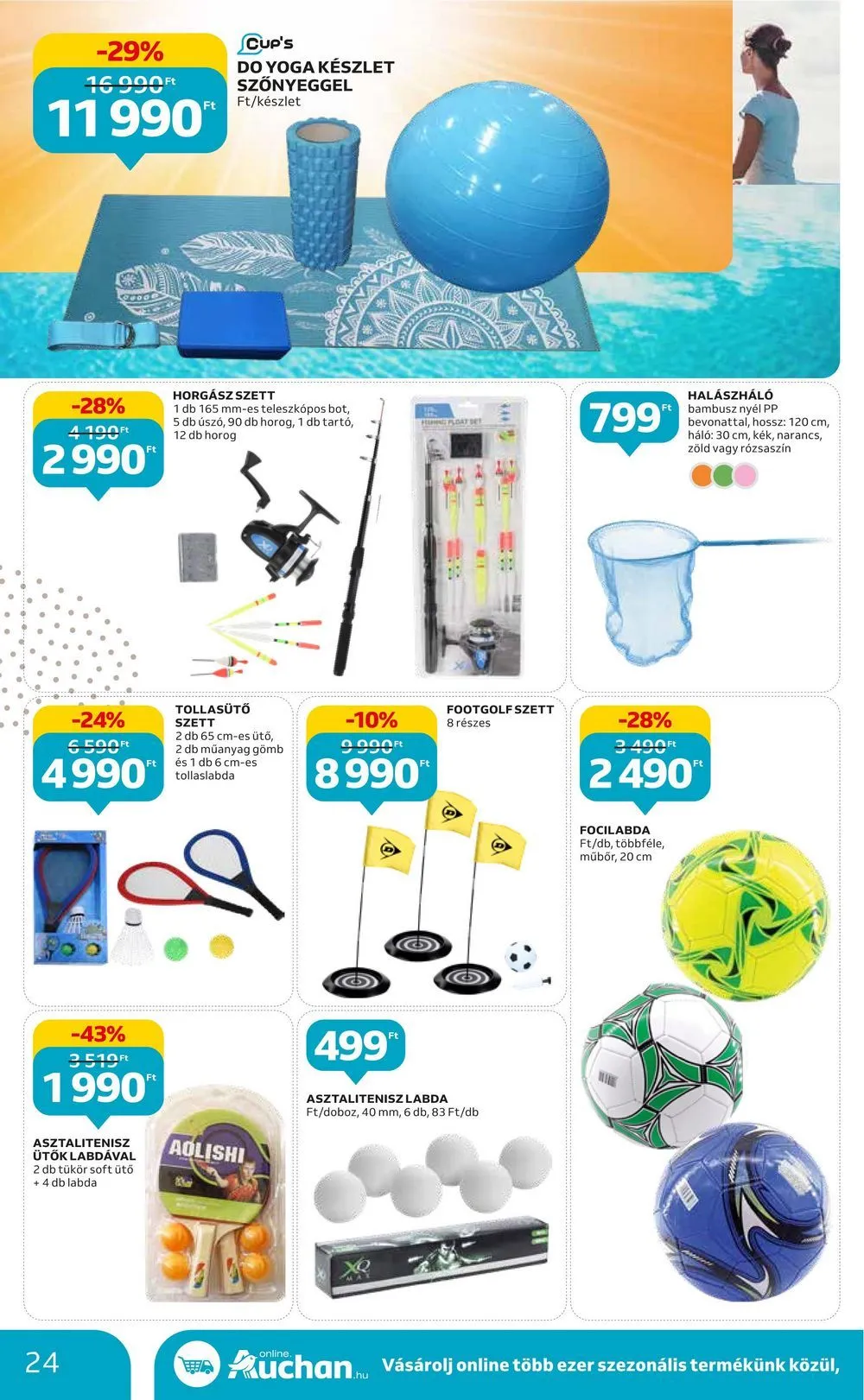Auchan akciós újság Nyar 05.11–05.24 – 24. oldal