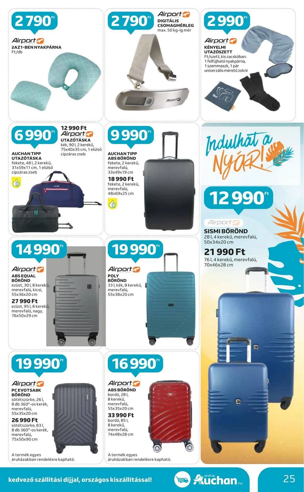 Auchan akciós újság Nyar 05.11–05.24 – 25. oldal