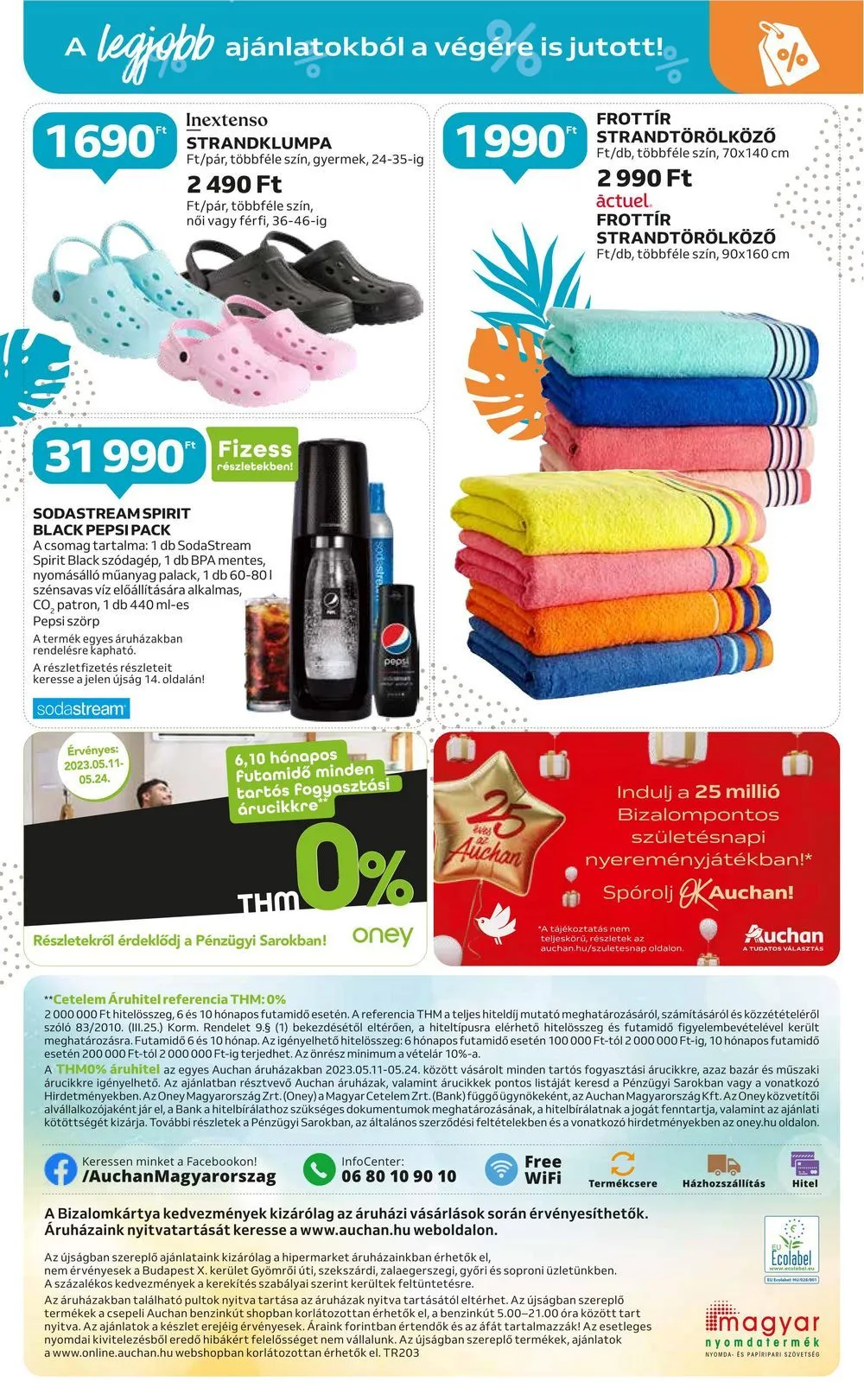 Auchan akciós újság Nyar 05.11–05.24 – 26. oldal