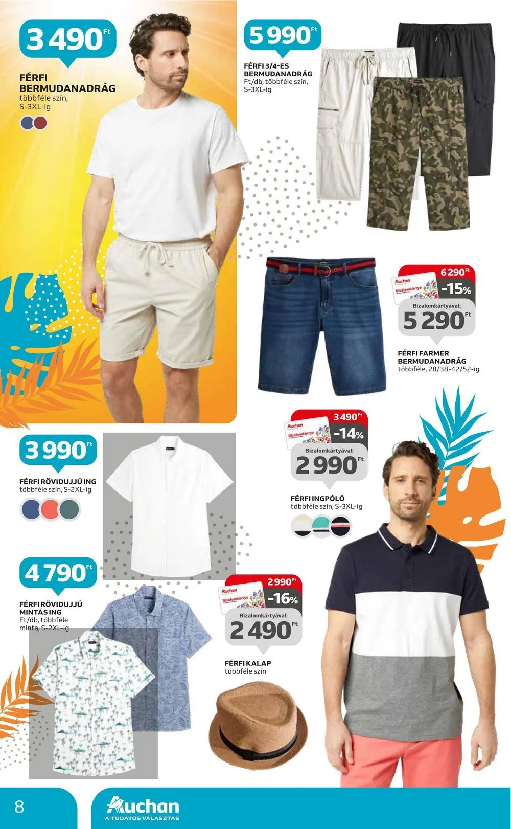 Auchan akciós újság Nyar 05.11–05.24 – 8. oldal