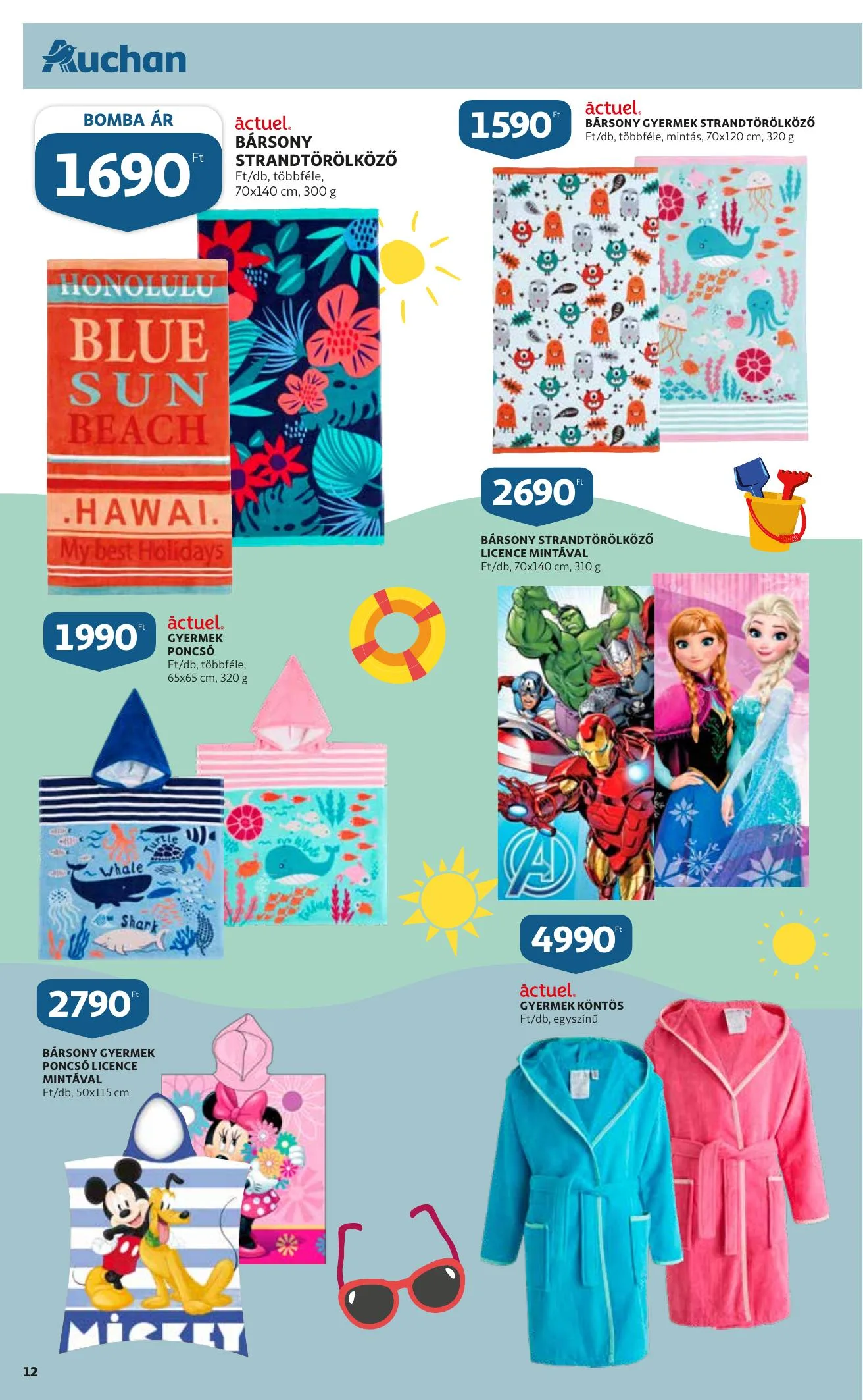Auchan akciós újság Nyari katalógus 05.13–05.26 – 12. oldal