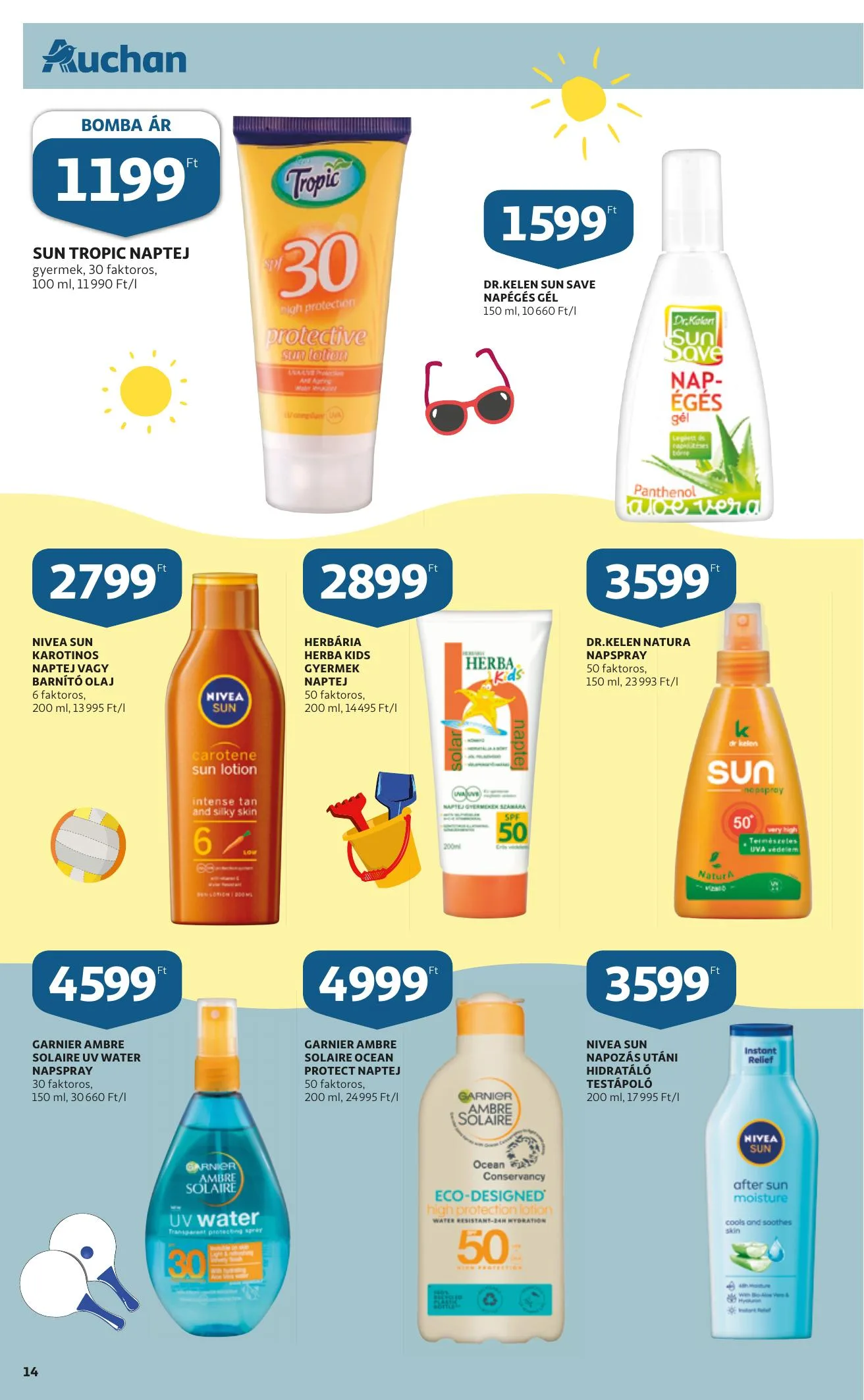 Auchan akciós újság Nyari katalógus 05.13–05.26 – 14. oldal