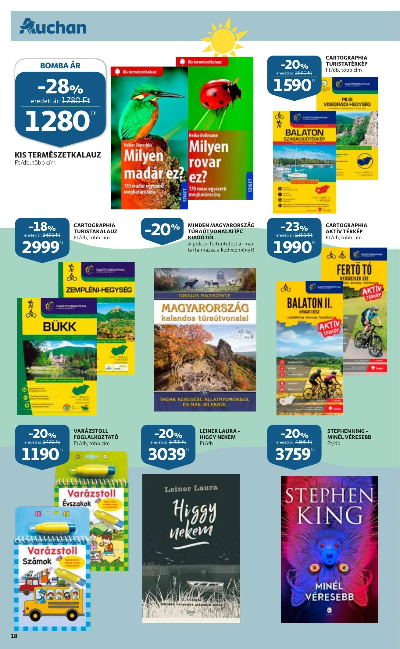 Auchan akciós újság Nyari katalógus 05.13–05.26 – 18. oldal