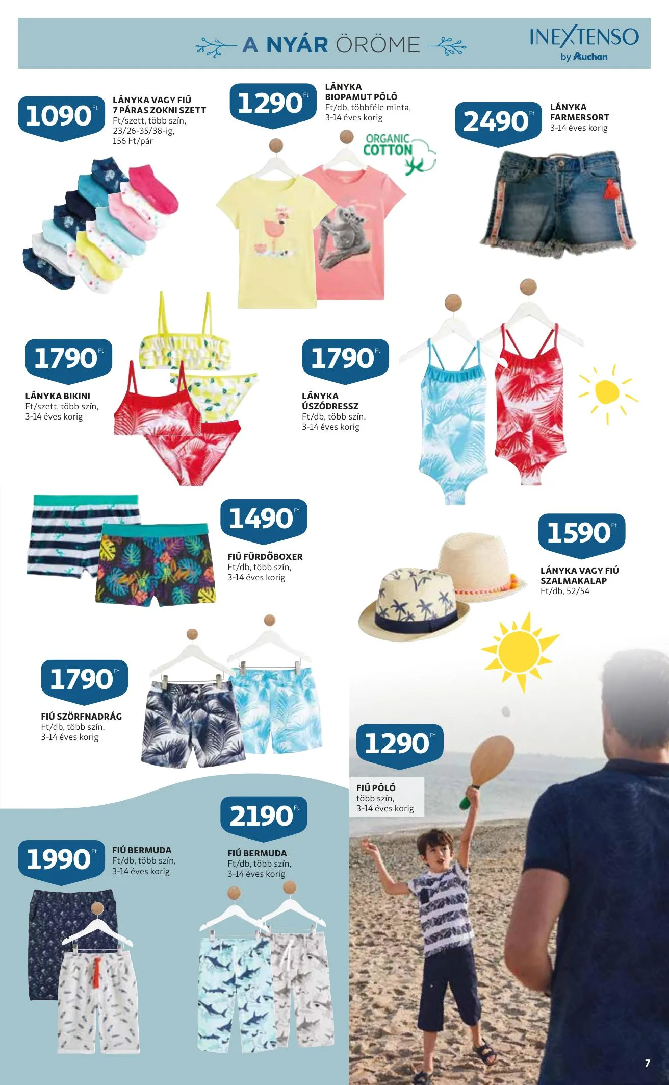 Auchan akciós újság Nyari katalógus 05.13–05.26 – 7. oldal