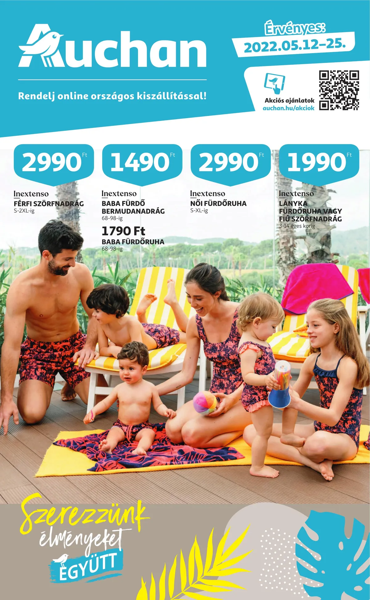 Auchan akciós újság Nyari katalógus 05.12–05.25