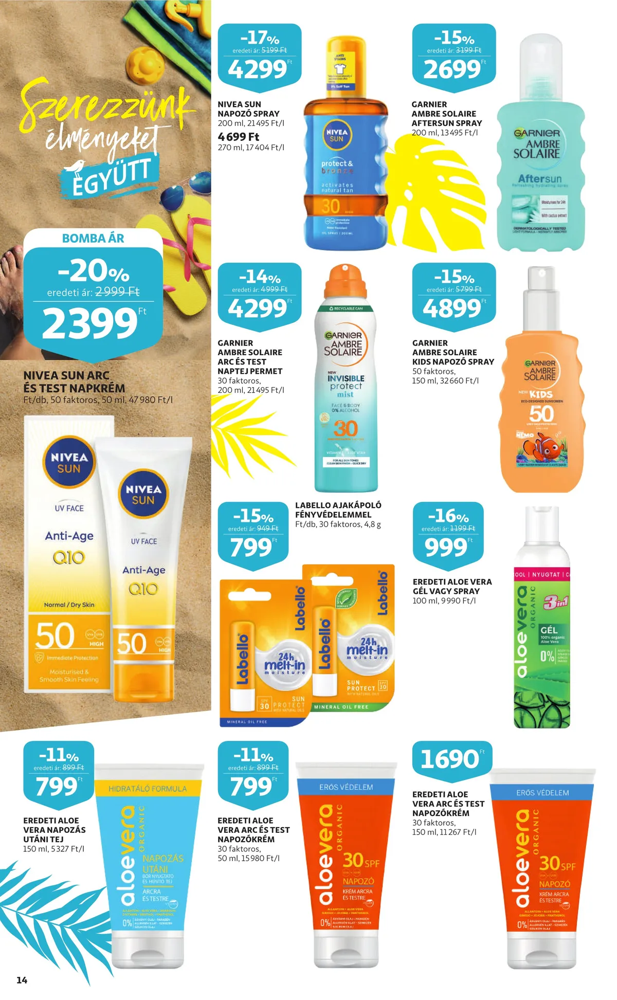 Auchan akciós újság Nyari katalógus 05.12–05.25 – 14. oldal