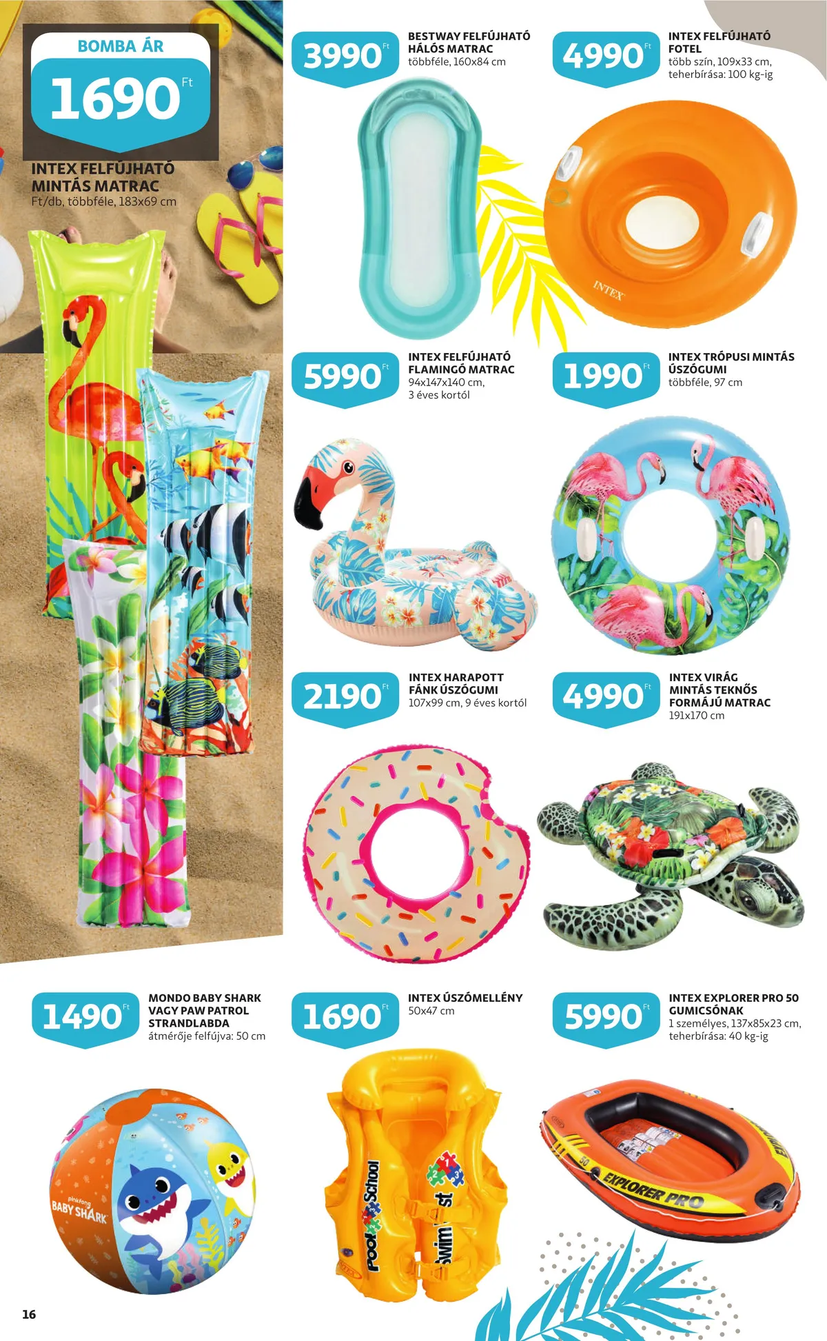 Auchan akciós újság Nyari katalógus 05.12–05.25 – 16. oldal