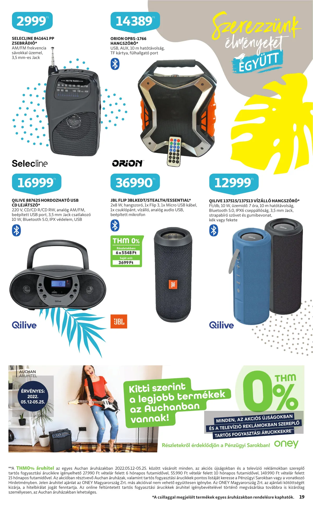 Auchan akciós újság Nyari katalógus 05.12–05.25 – 19. oldal