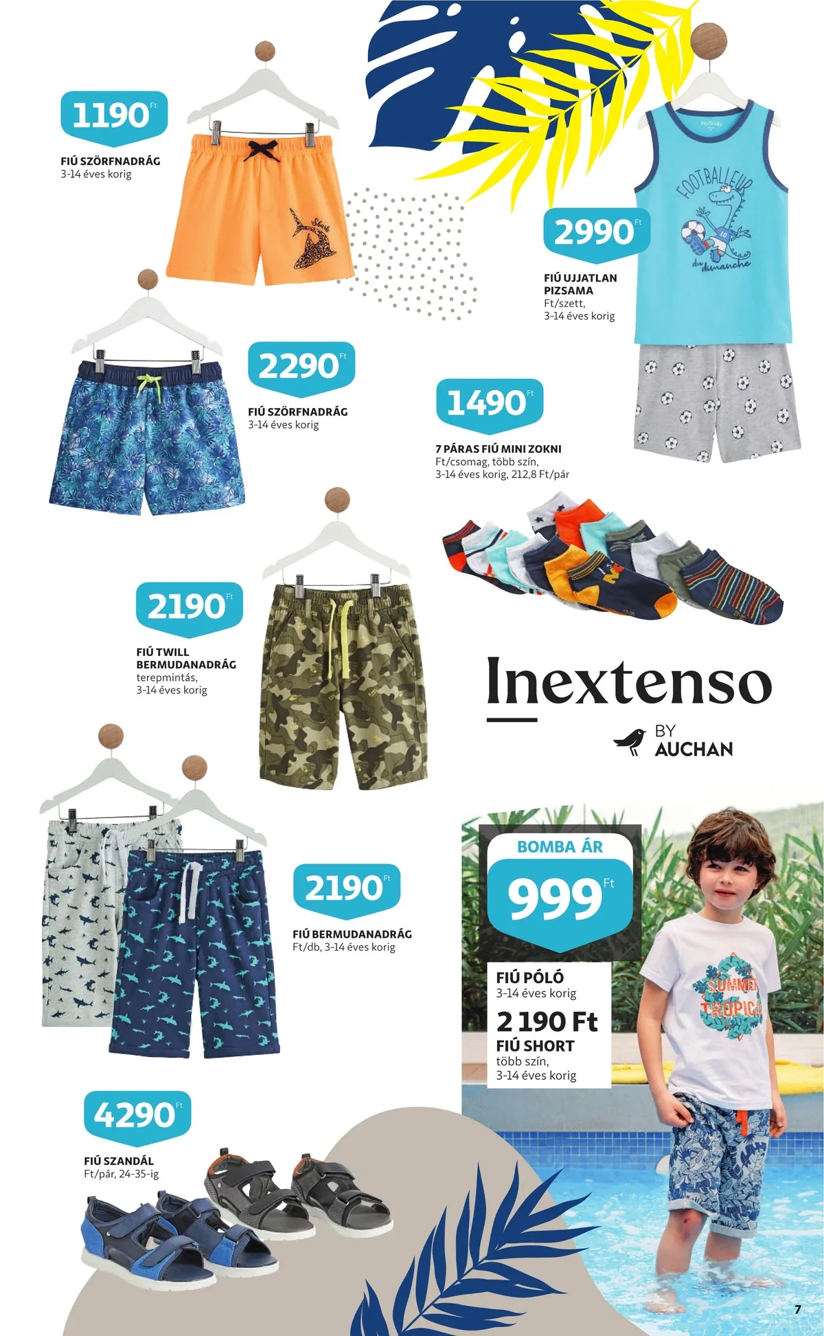 Auchan akciós újság Nyari katalógus 05.12–05.25 – 7. oldal