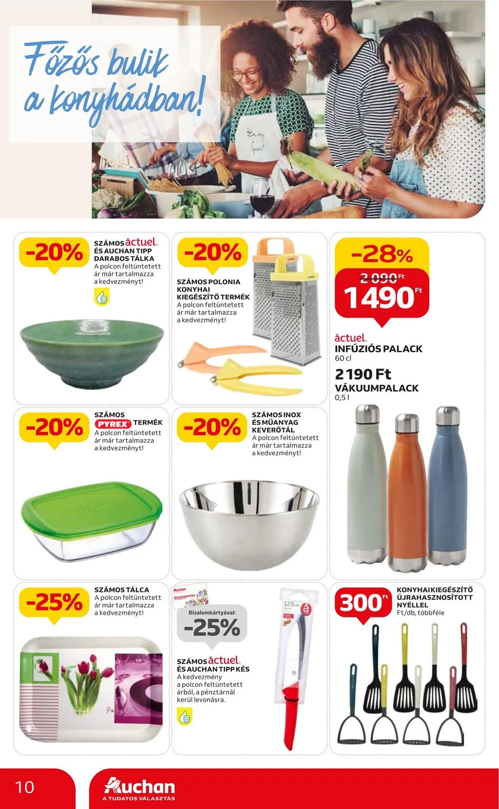 Auchan akciós újság Nyarzaro 09.14–10.04 – 10. oldal