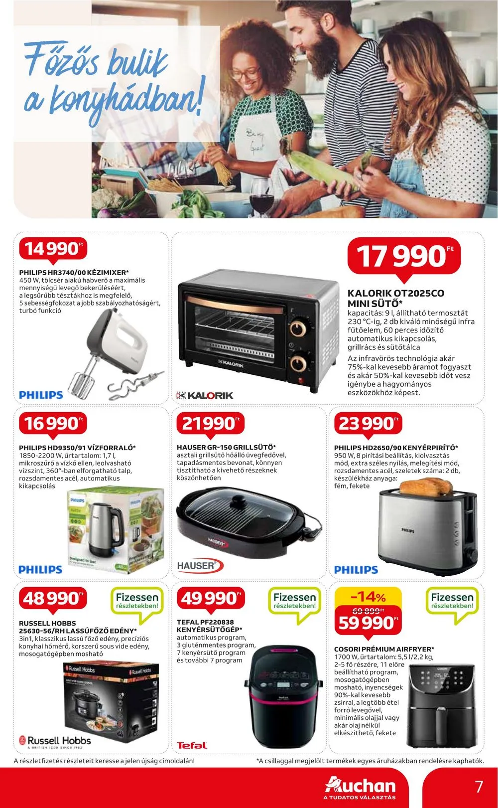Auchan akciós újság Nyarzaro 09.14–10.04 – 7. oldal