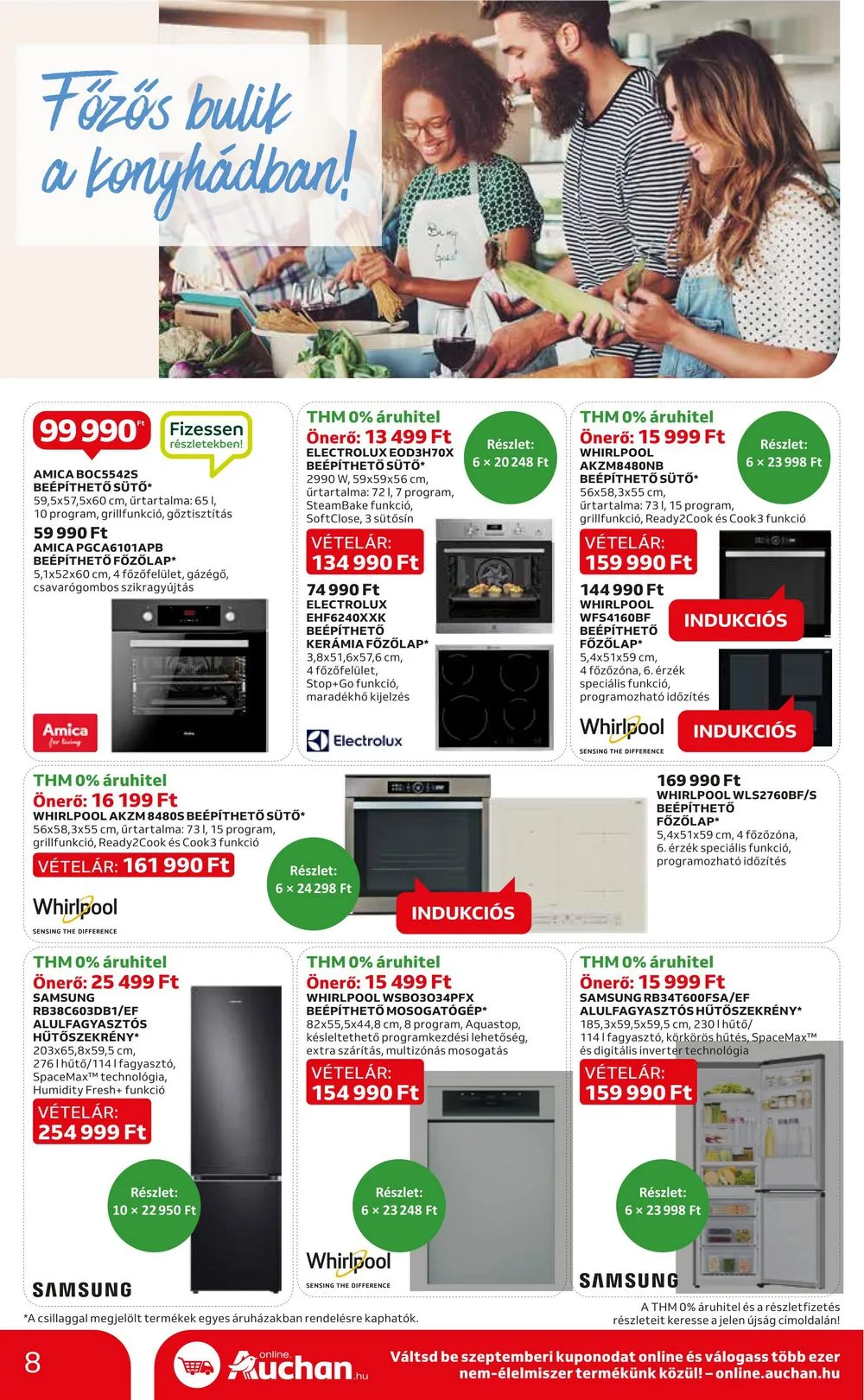 Auchan akciós újság Nyarzaro 09.14–10.04 – 8. oldal