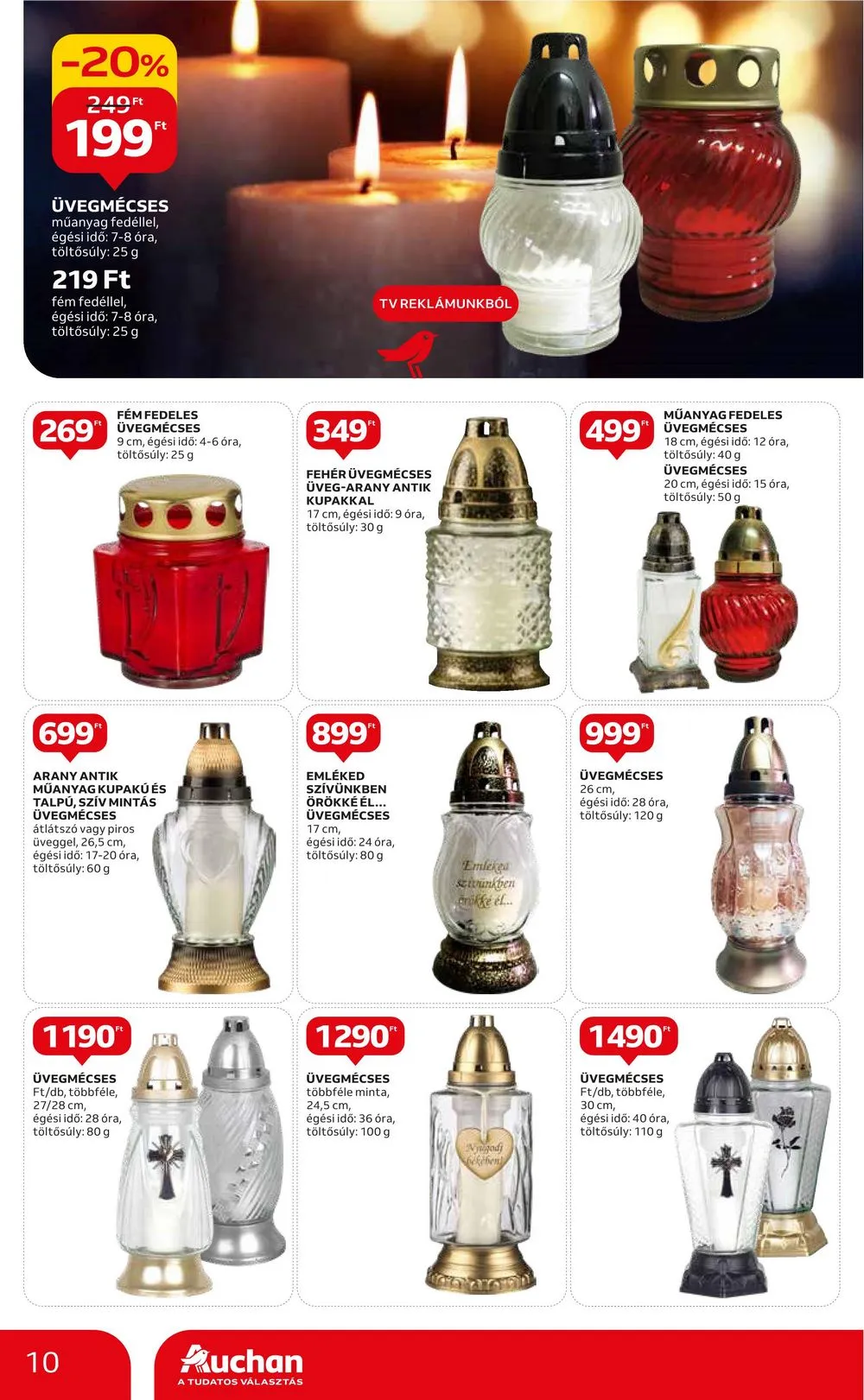 Auchan akciós újság Osz 09.14–09.27 – 10. oldal