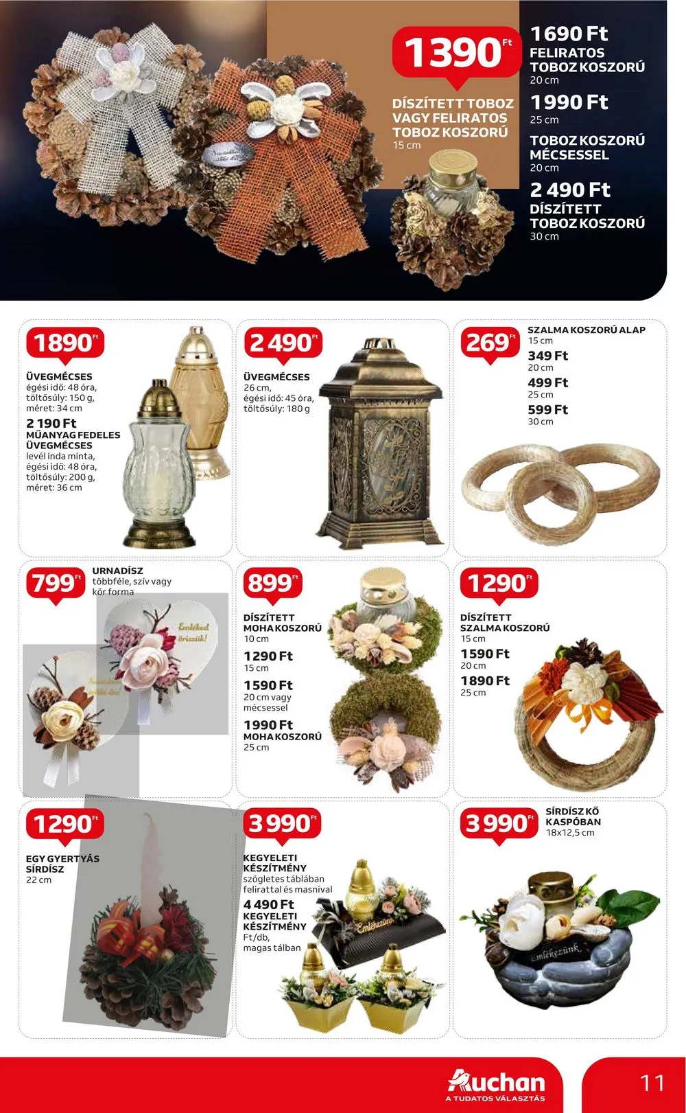 Auchan akciós újság Osz 09.14–09.27 – 11. oldal