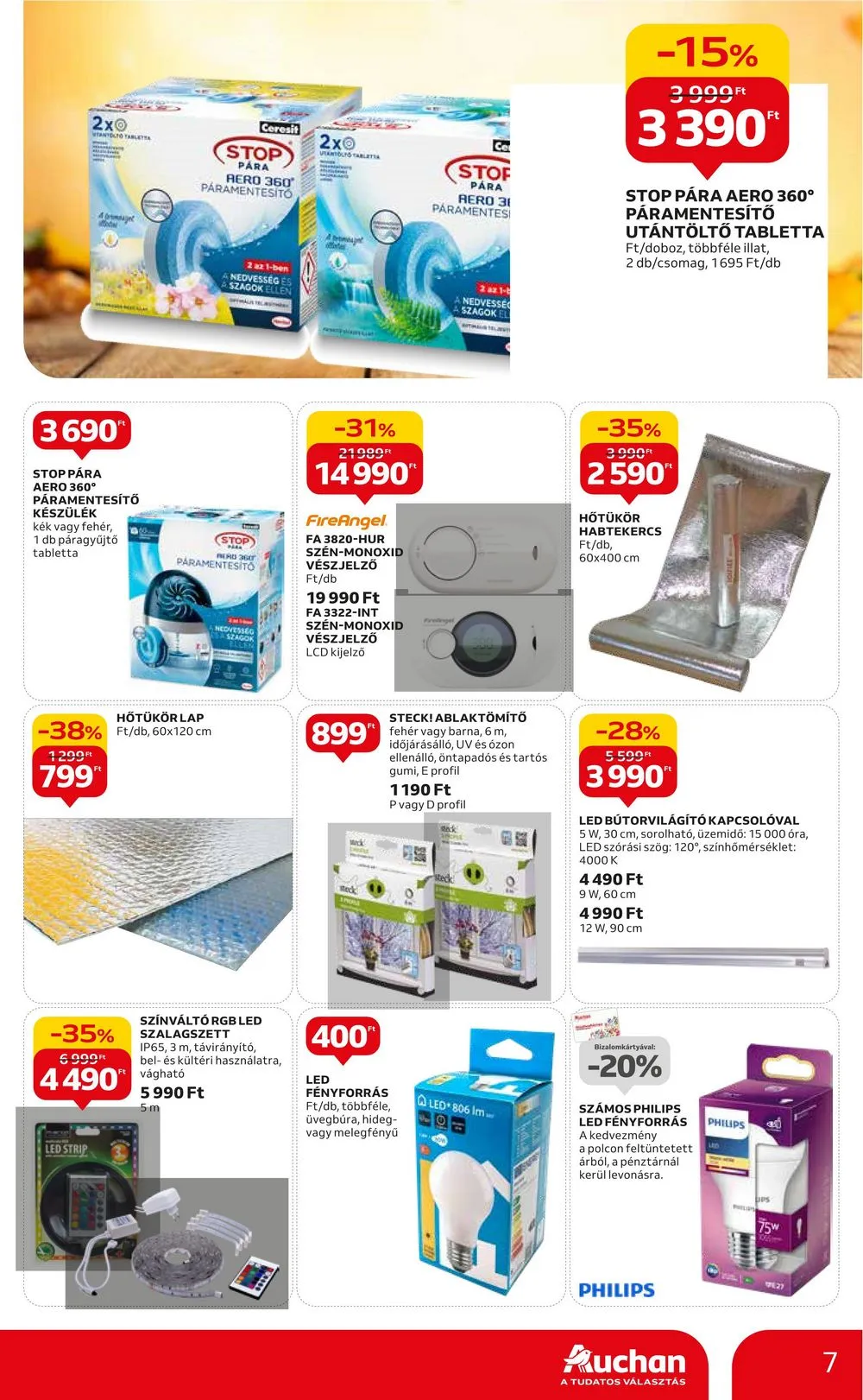 Auchan akciós újság Osz 09.14–09.27 – 7. oldal