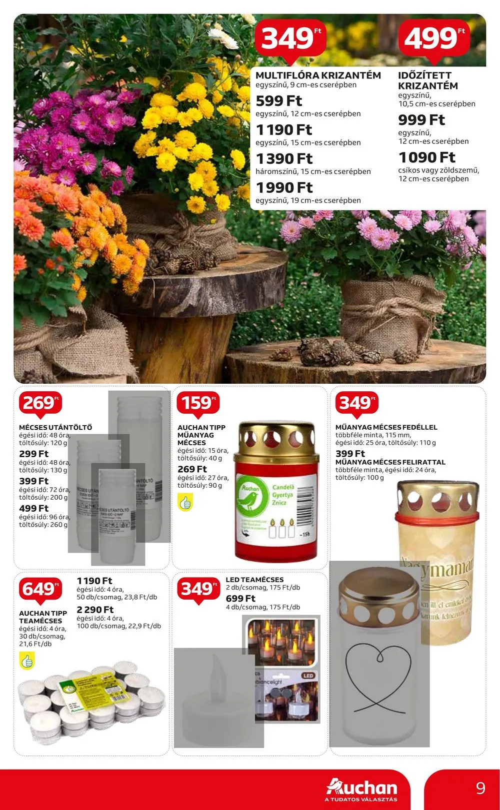 Auchan akciós újság Osz 09.14–09.27 – 9. oldal