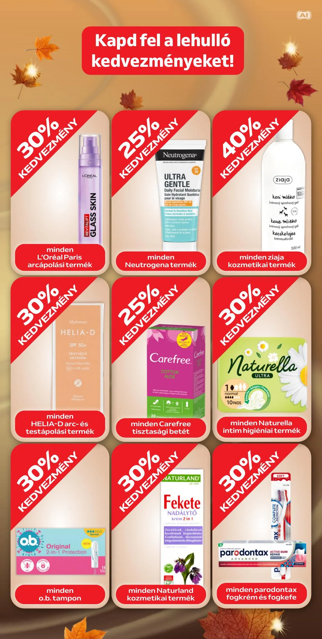 Auchan akciós újság Őszi Kuponnapok 10.01–10.11 – 5. oldal