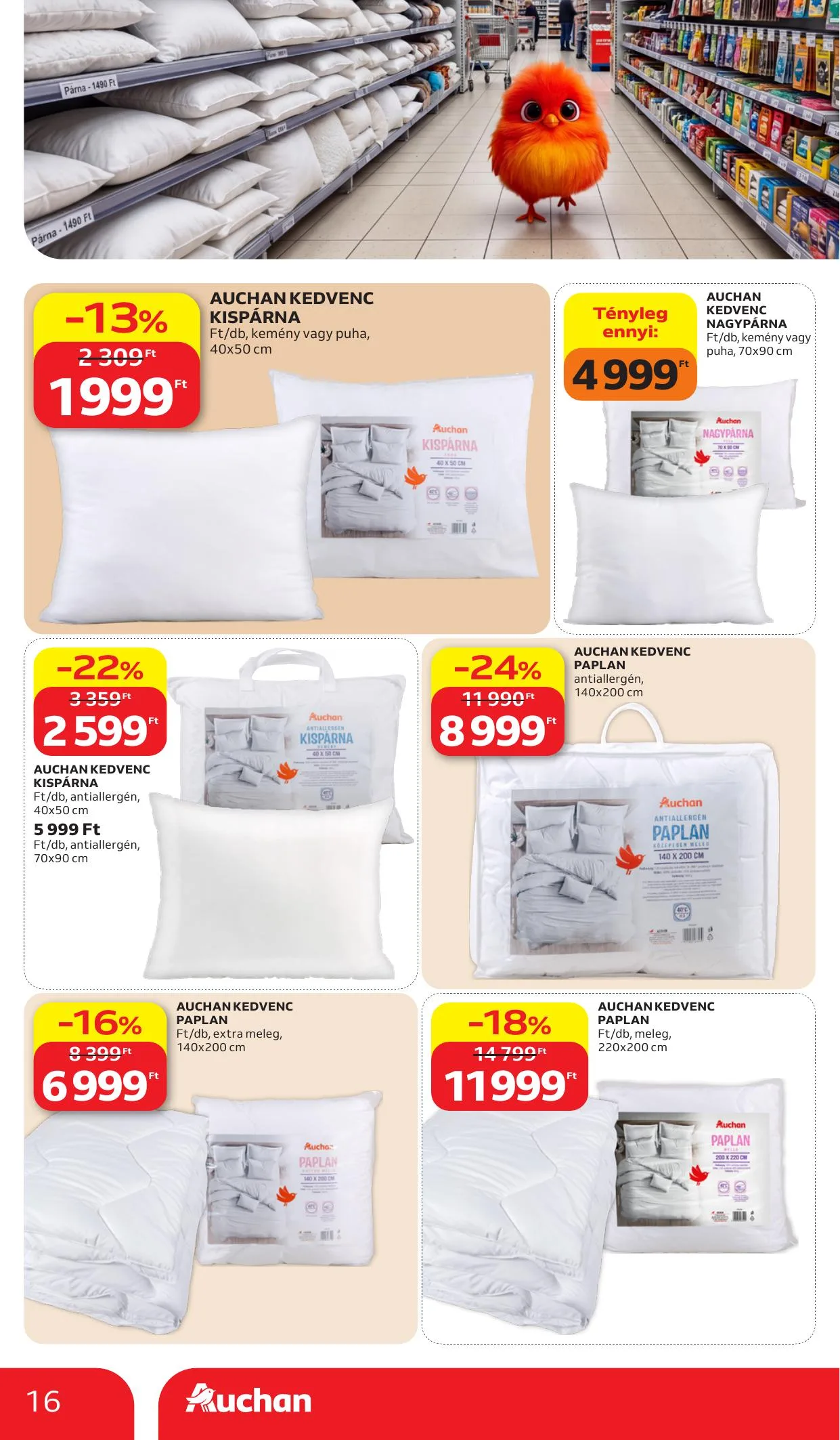 Auchan akciós újság Sajatmarkas ajánlataink 10.15–10.21 – 16. oldal