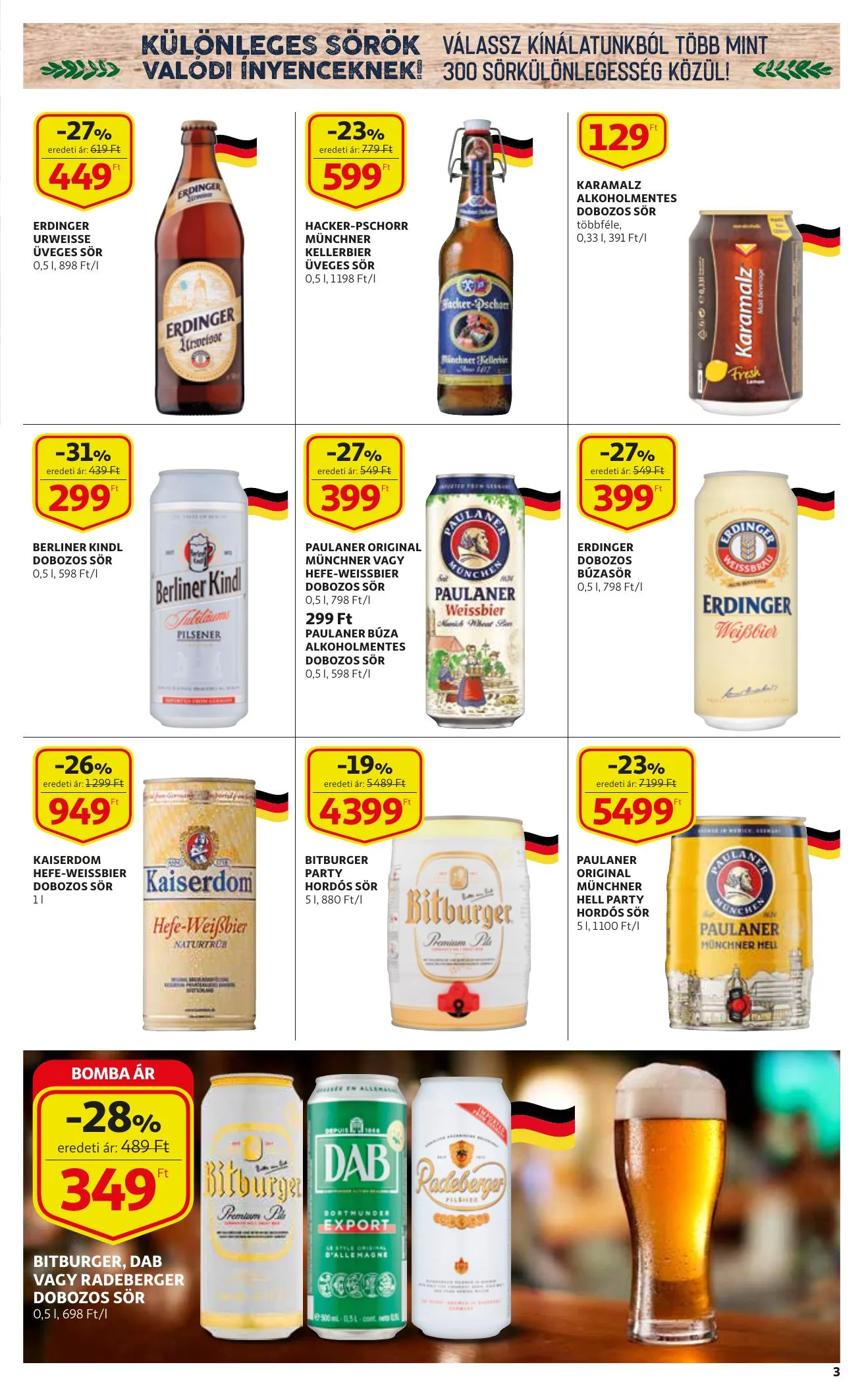 Auchan akciós újság Sor katalógus 02.25–03.24 – 3. oldal