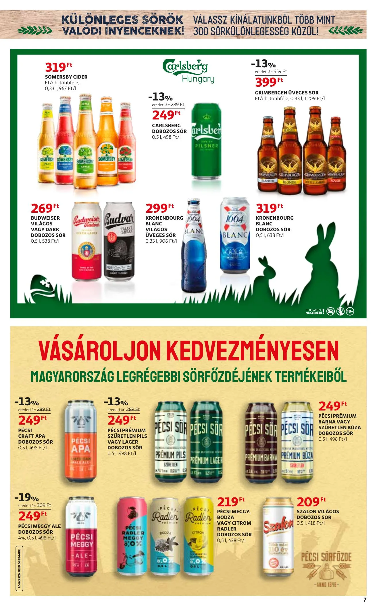 Auchan akciós újság Sor katalógus 02.25–03.24 – 7. oldal