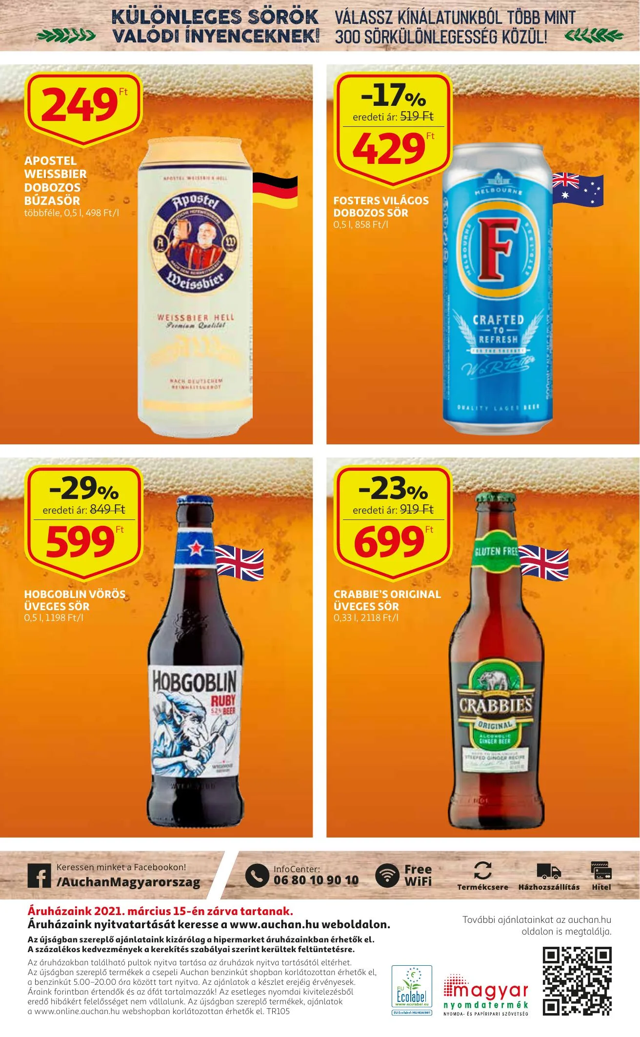 Auchan akciós újság Sor katalógus 02.25–03.24 – 8. oldal